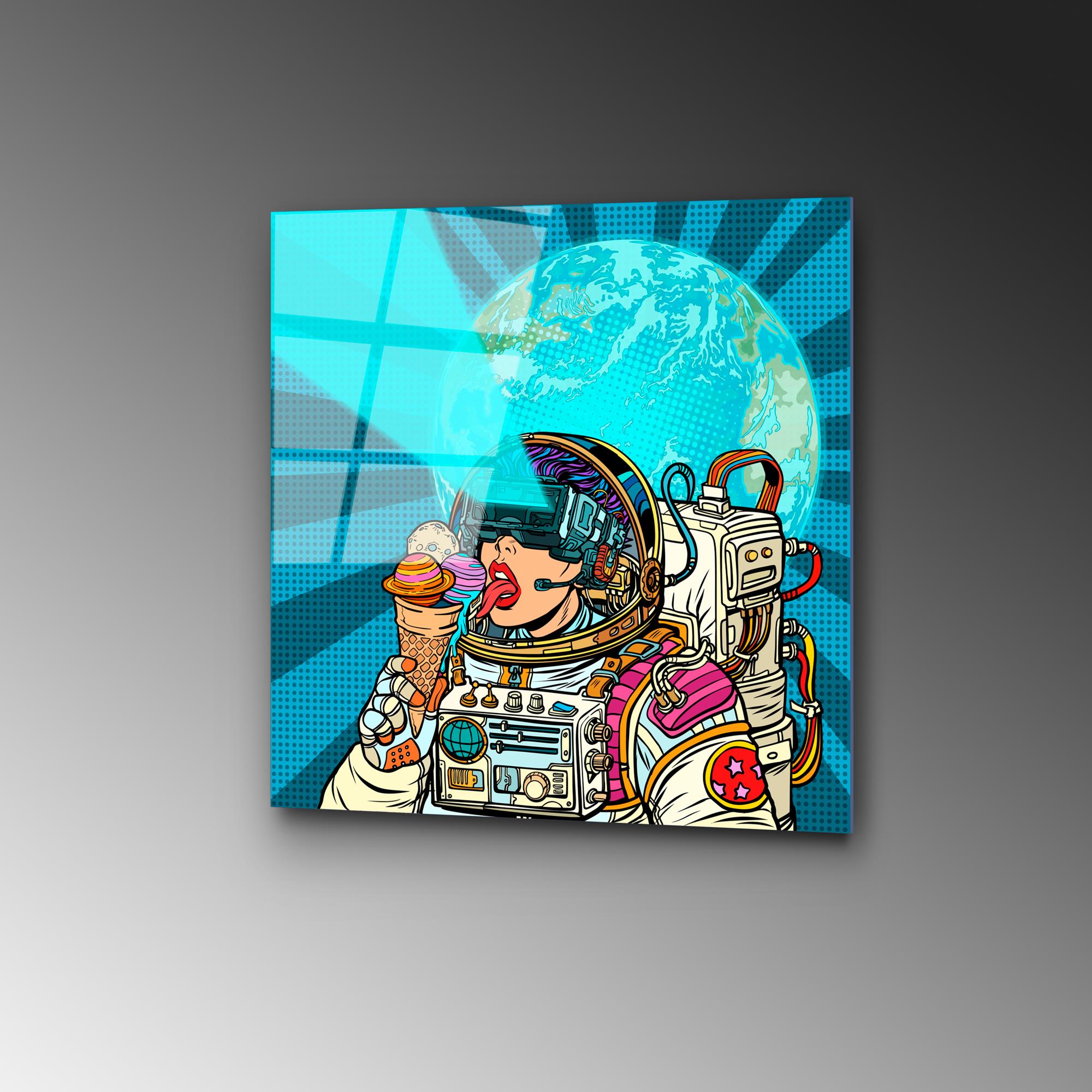 UV-831 Baskılı Cam Kare Duvar Tablosu | ByLamp