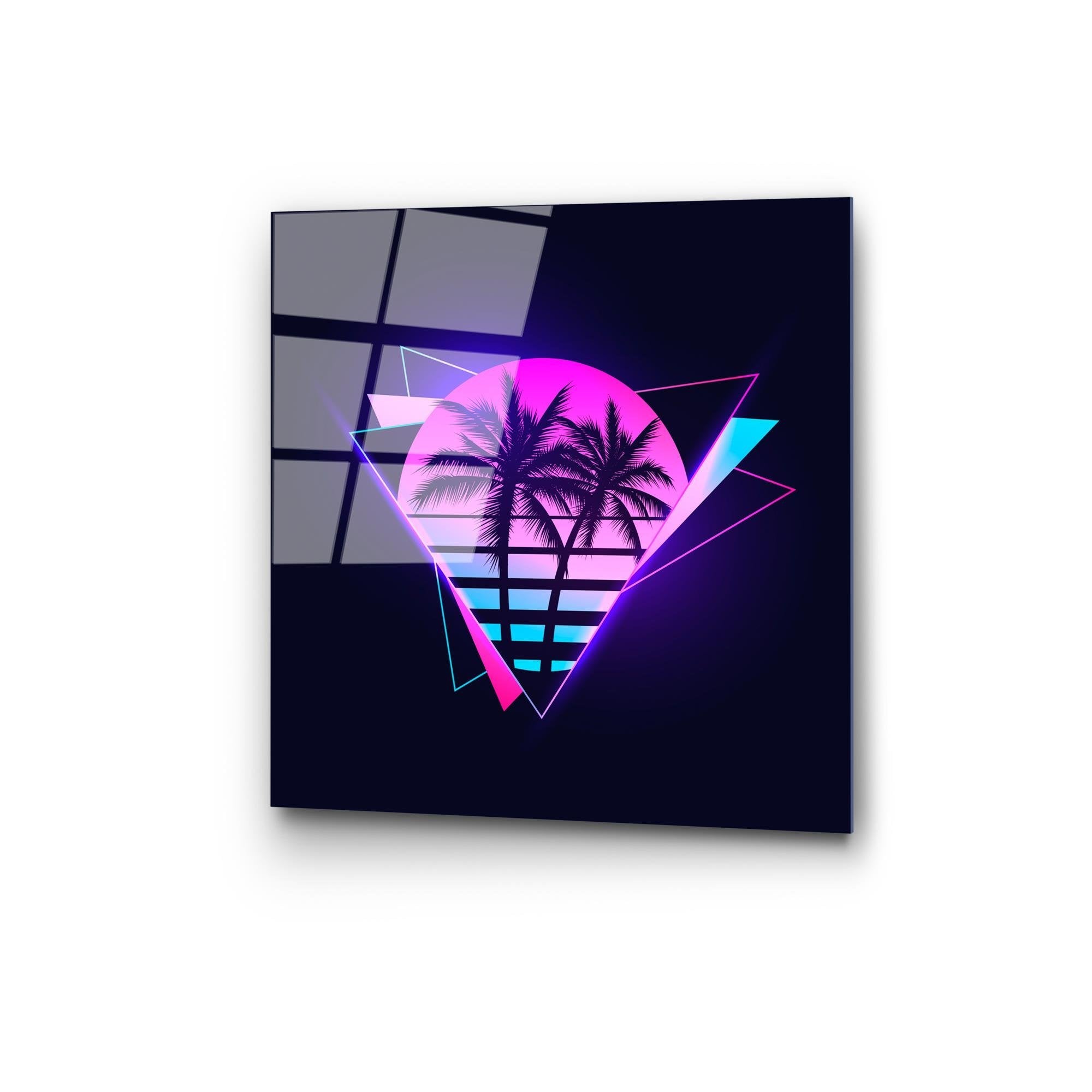 UV-832 Baskılı Cam Kare Duvar Tablosu | ByLamp