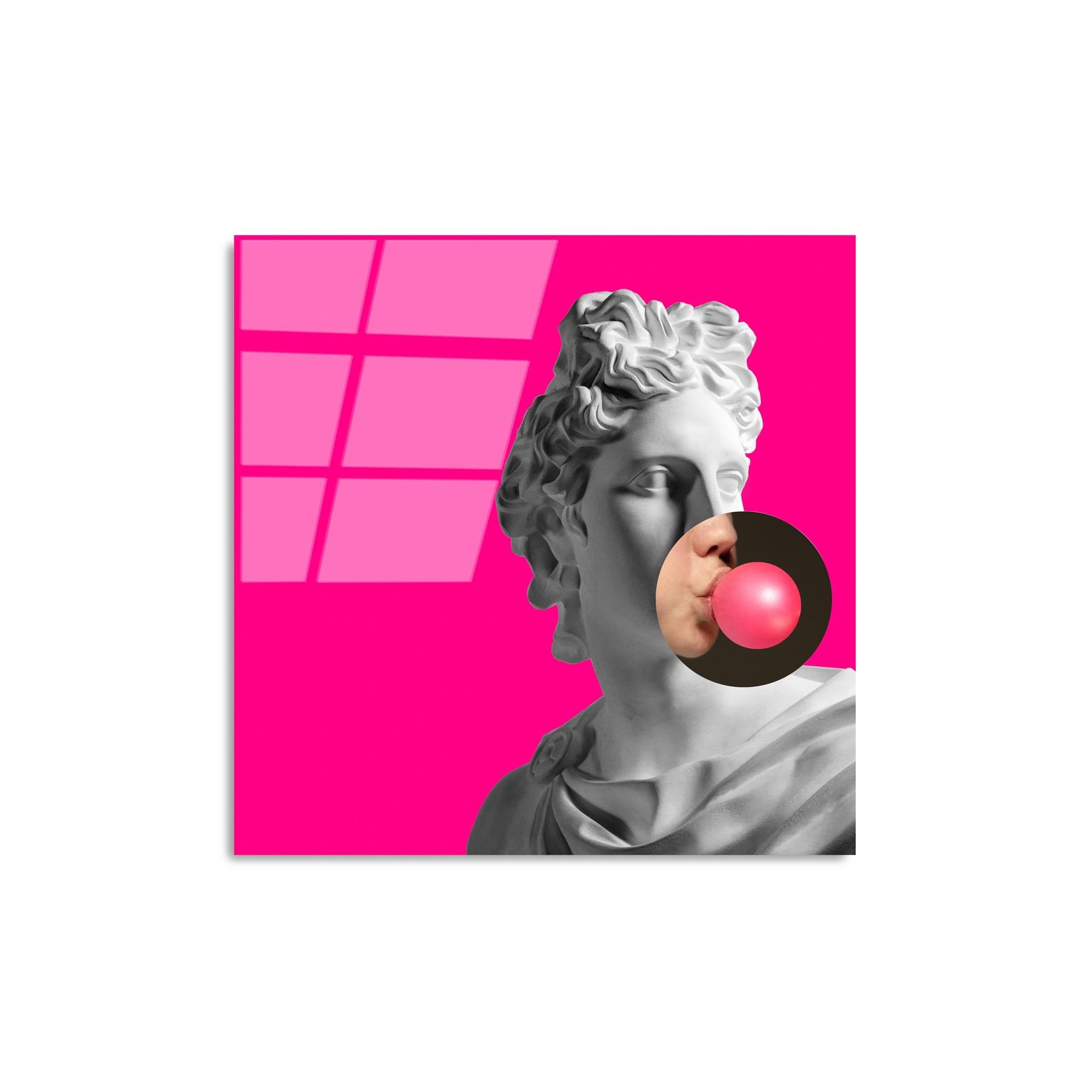 UV-834 Baskılı Cam Kare Duvar Tablosu | ByLamp