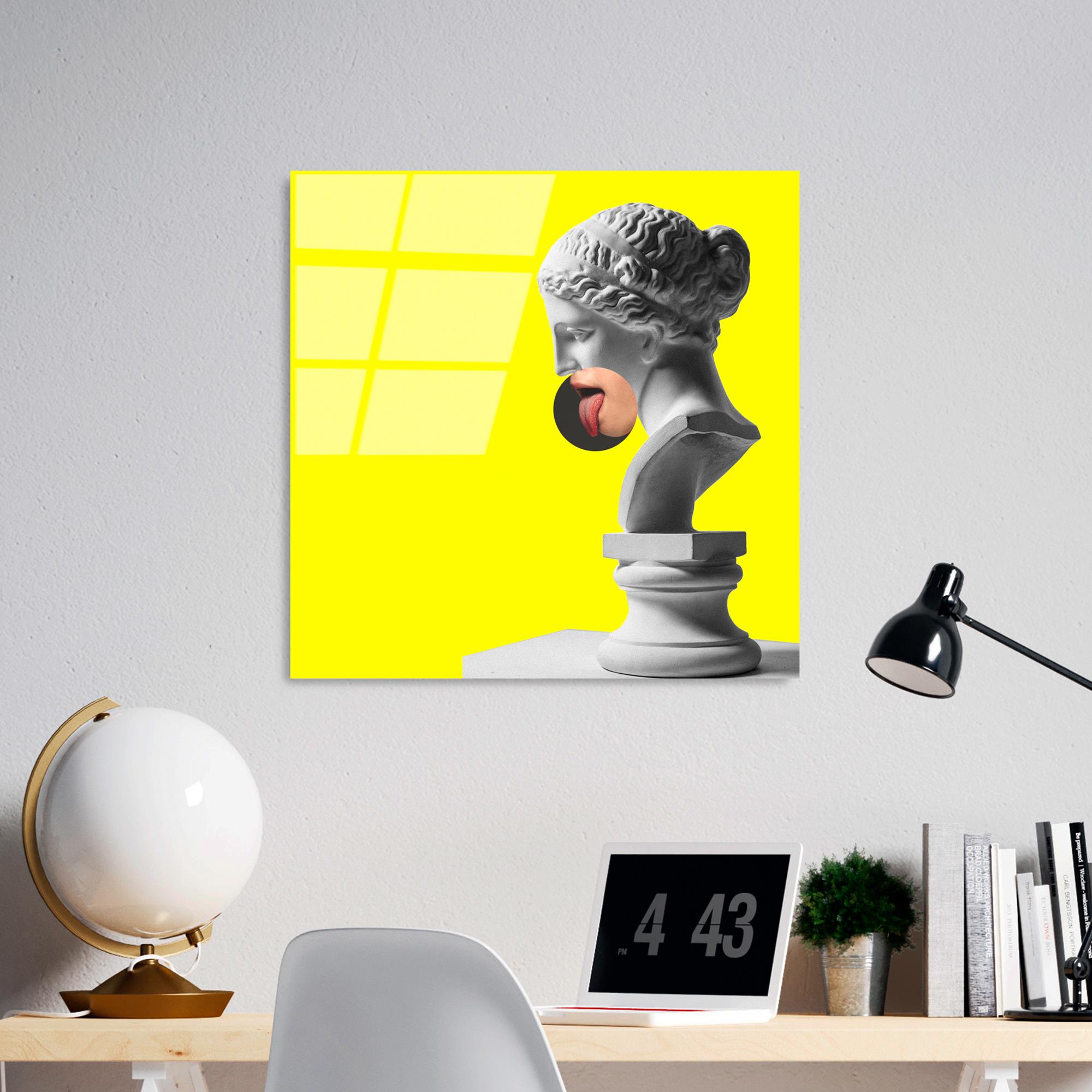 UV-835 Baskılı Cam Kare Duvar Tablosu | ByLamp