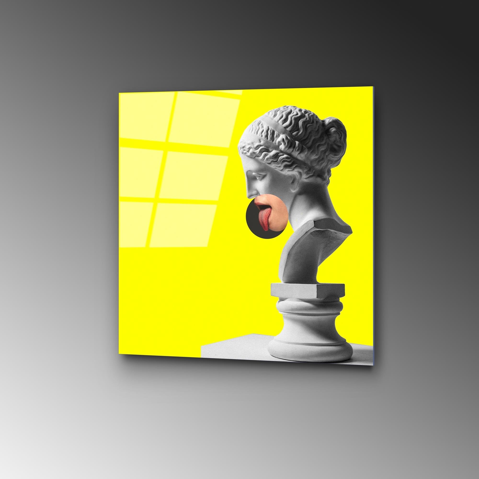 UV-835 Baskılı Cam Kare Duvar Tablosu | ByLamp