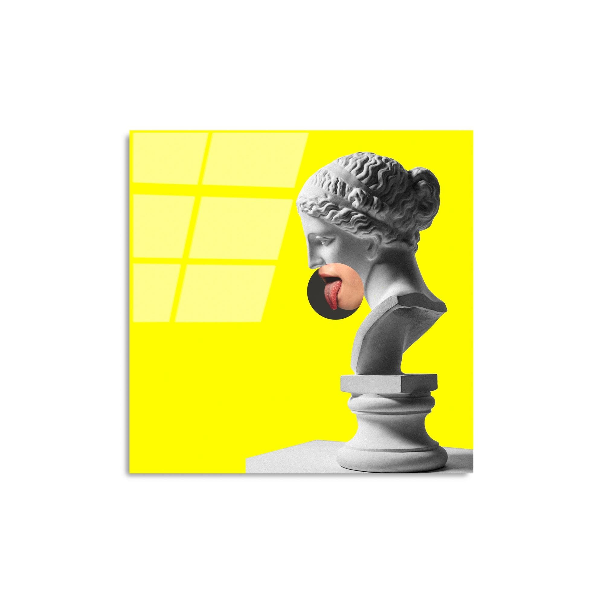 UV-835 Baskılı Cam Kare Duvar Tablosu | ByLamp