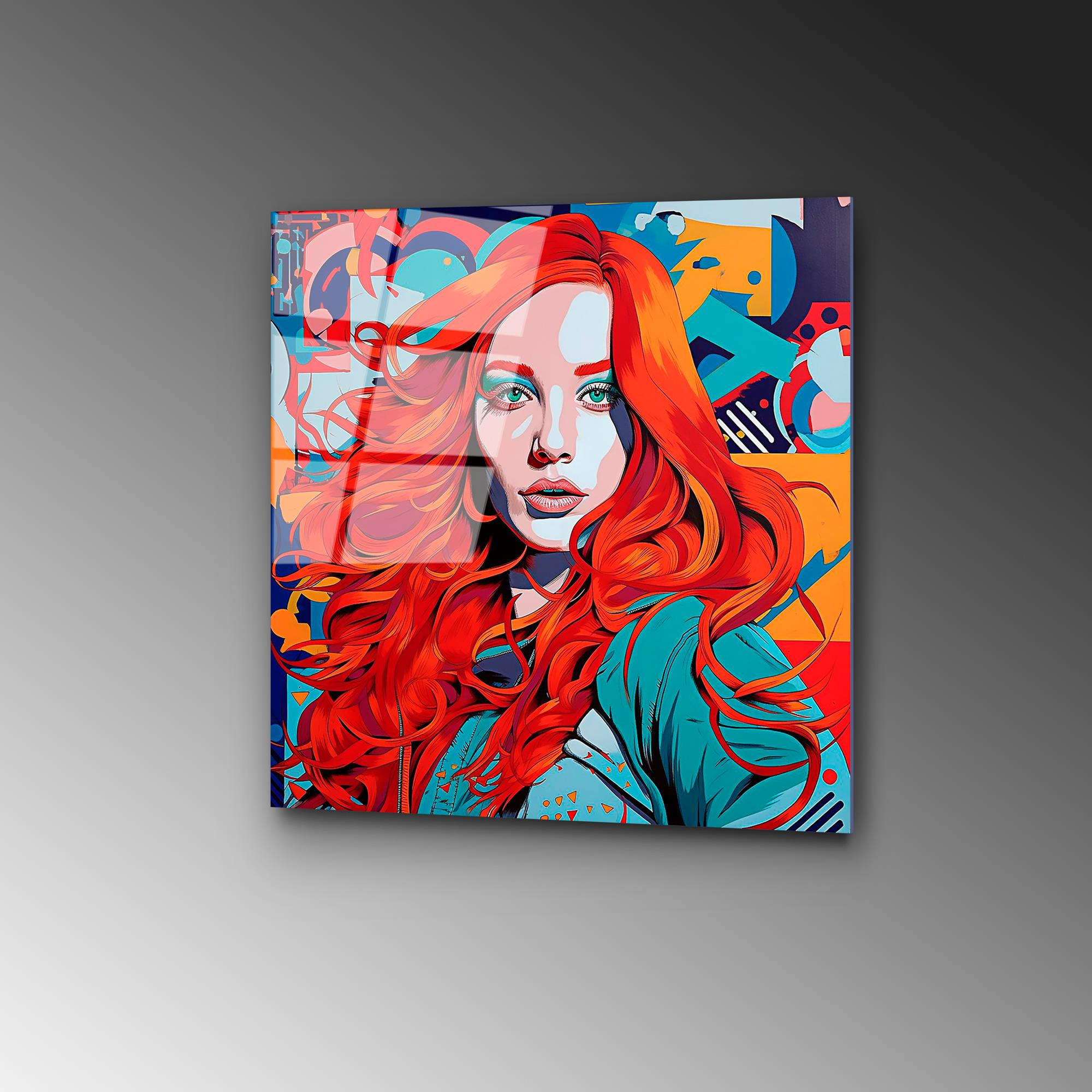 UV-840 Baskılı Cam Kare Duvar Tablosu | ByLamp