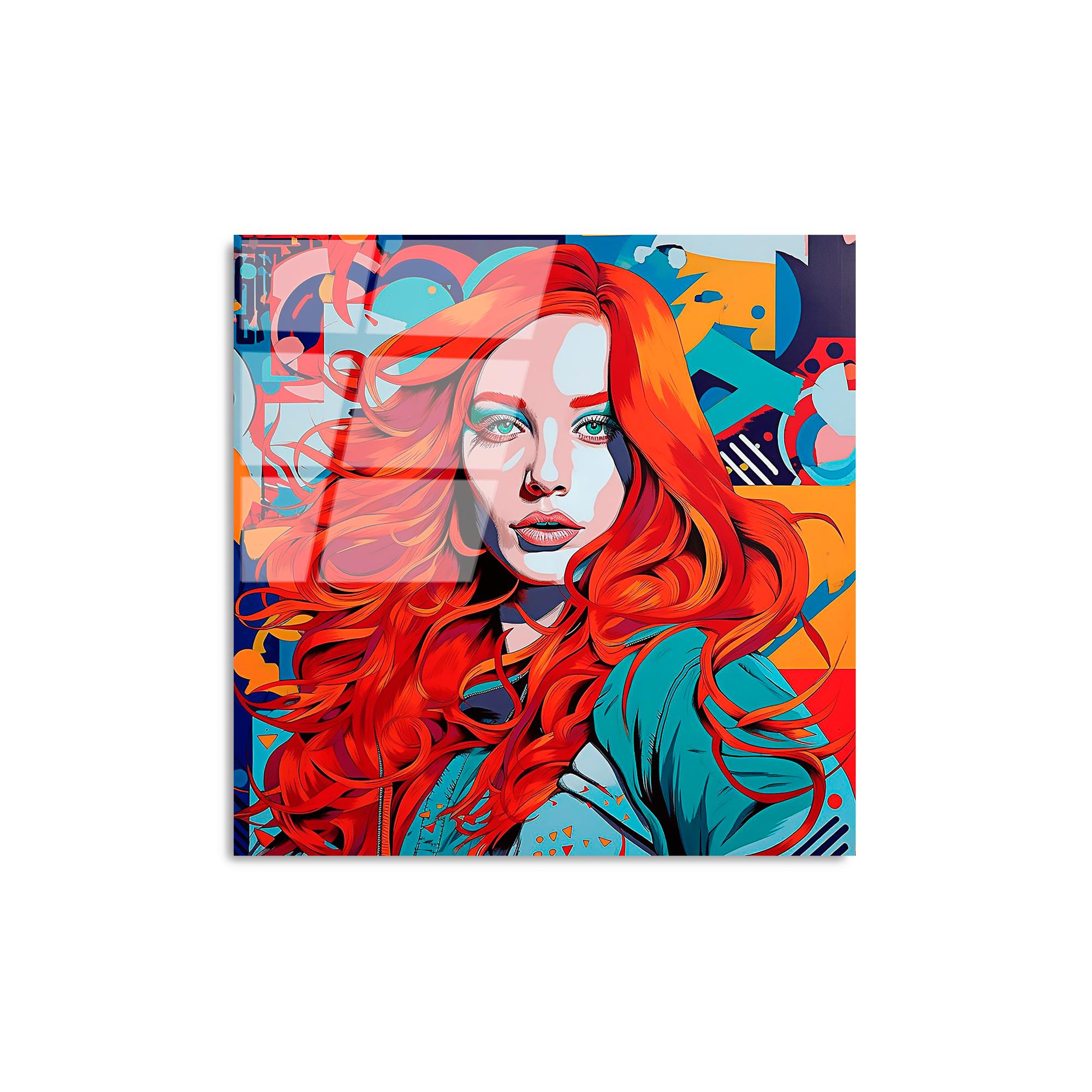 UV-840 Baskılı Cam Kare Duvar Tablosu | ByLamp