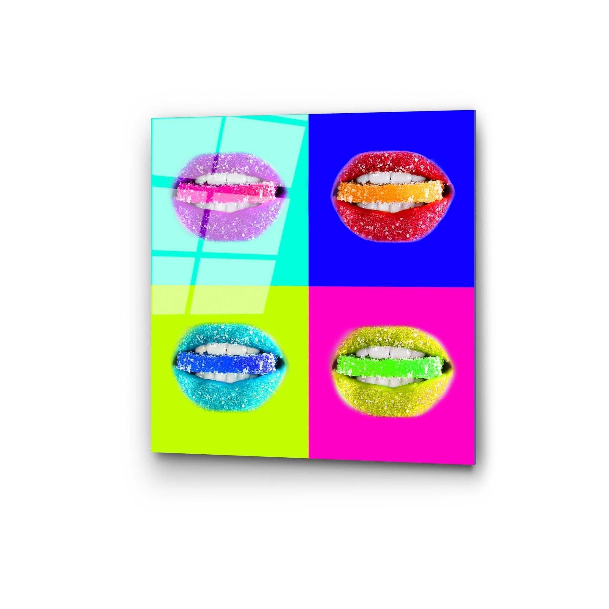 UV-841 Baskılı Cam Kare Duvar Tablosu | ByLamp