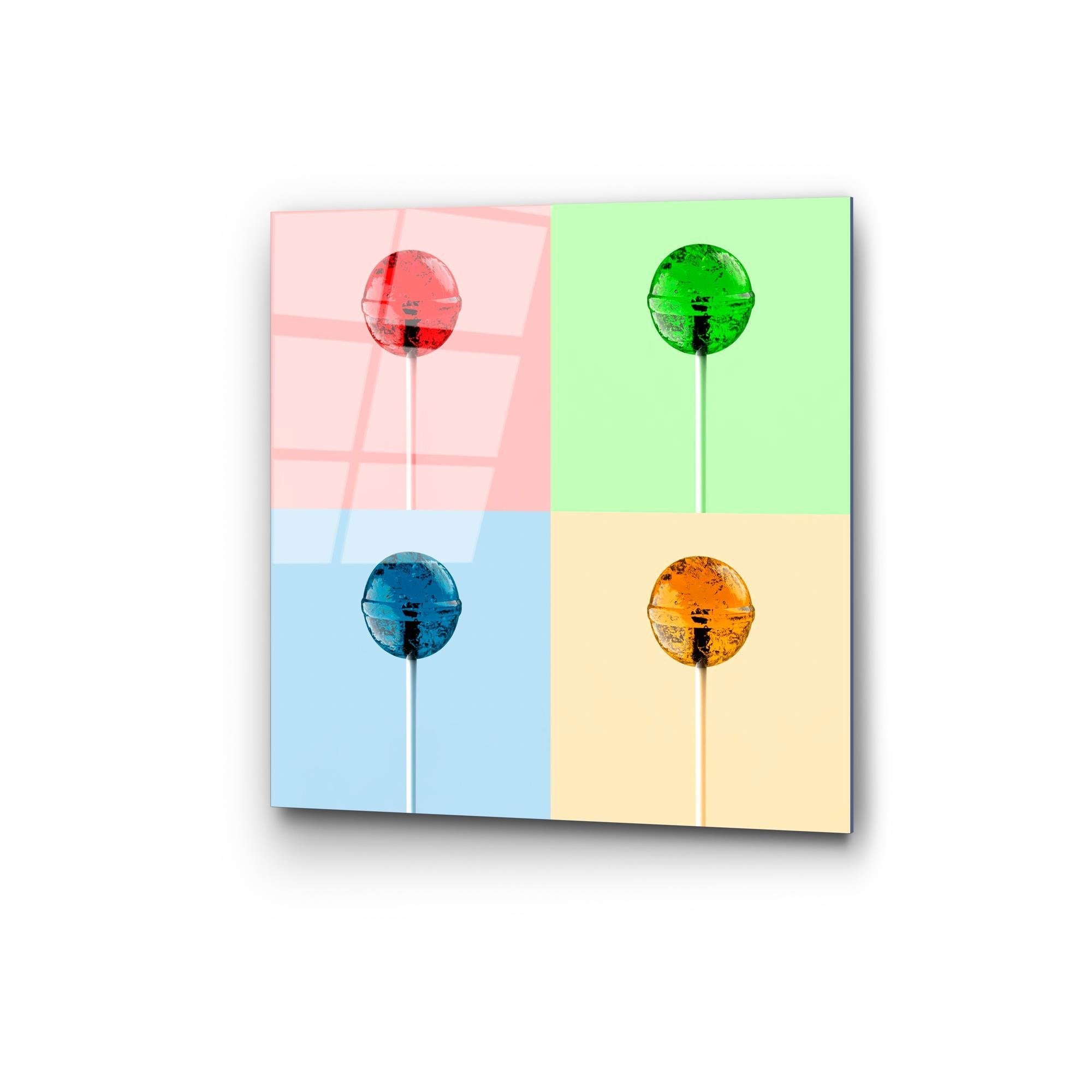 UV-843 Baskılı Cam Kare Duvar Tablosu | ByLamp