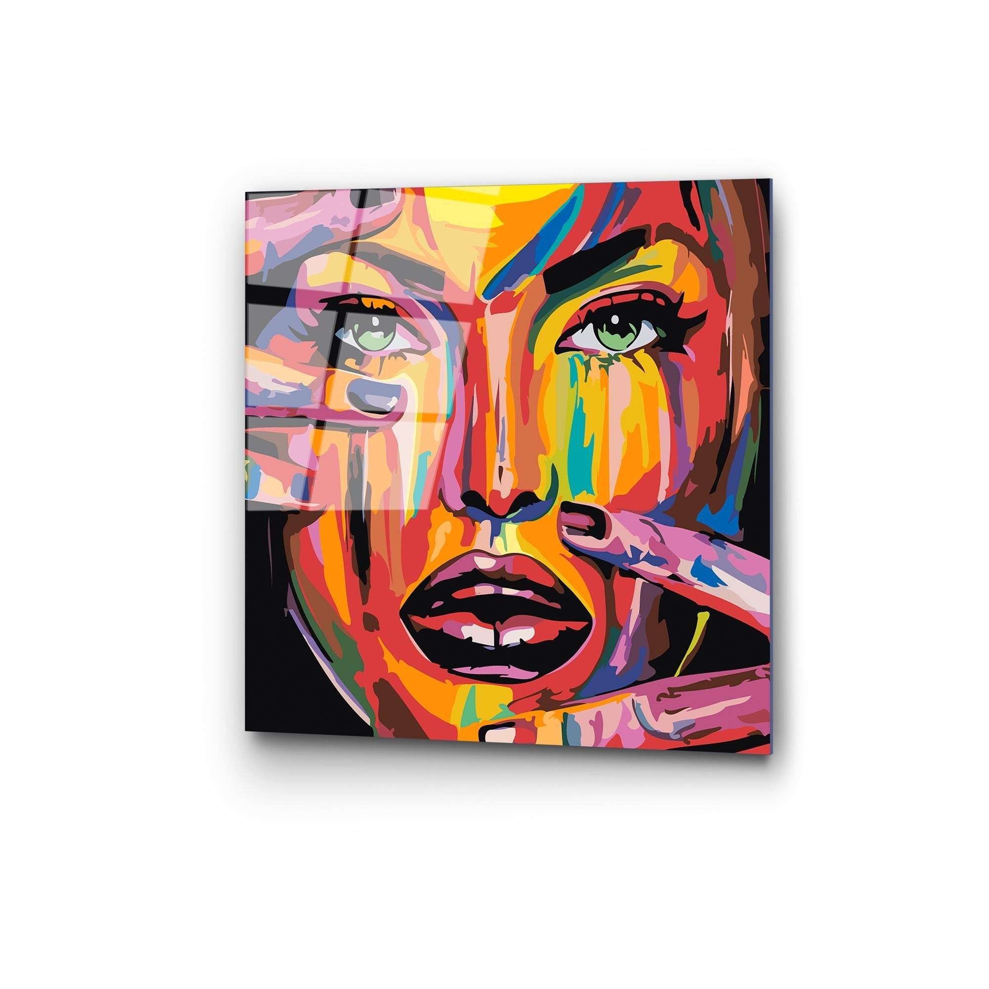 UV-846 Baskılı Cam Kare Duvar Tablosu | ByLamp