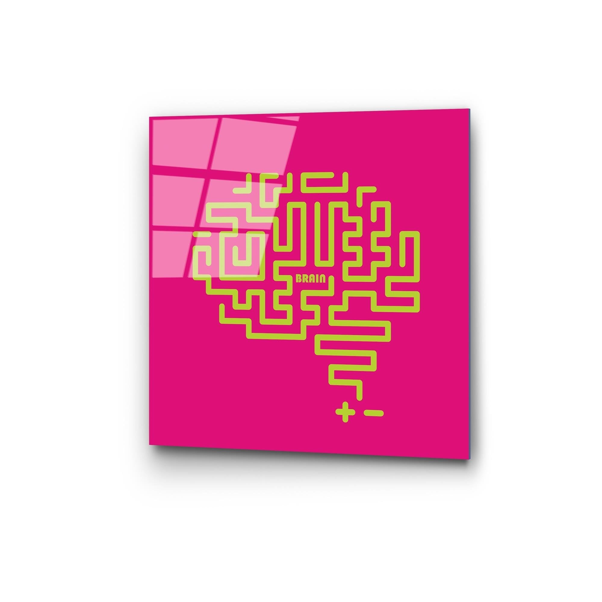 UV-849 Baskılı Cam Kare Duvar Tablosu | ByLamp