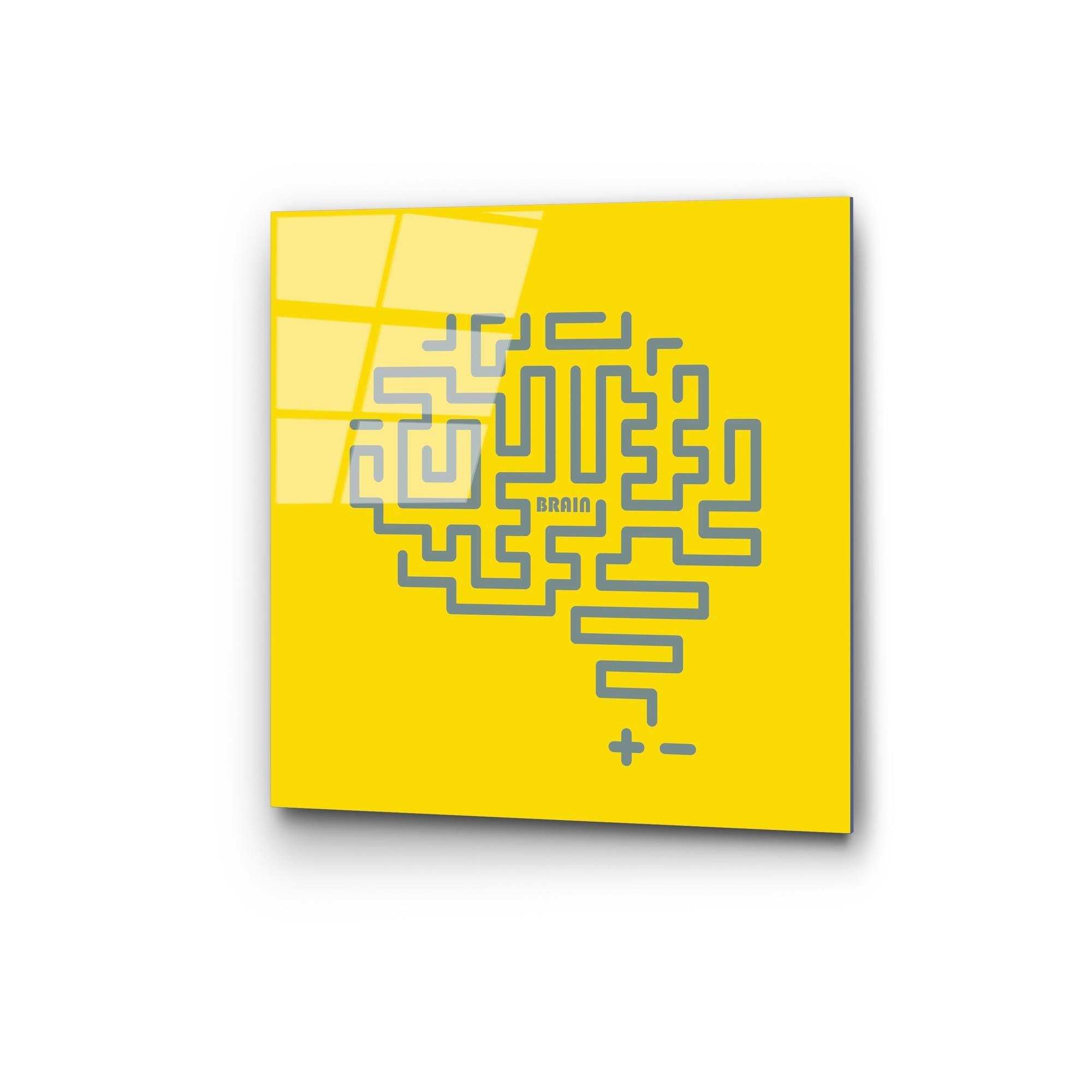 UV-850 Baskılı Cam Kare Duvar Tablosu | ByLamp