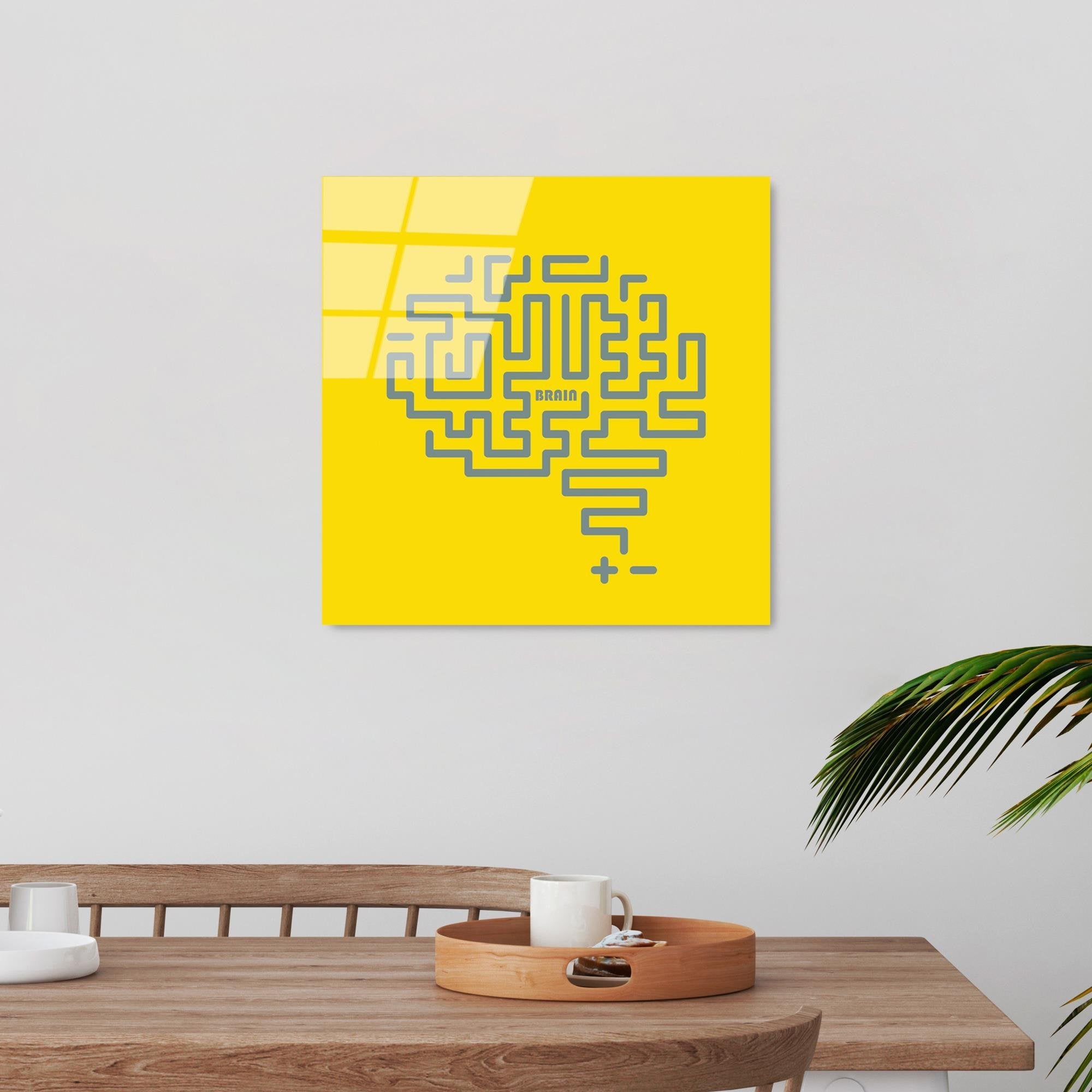 UV-850 Baskılı Cam Kare Duvar Tablosu | ByLamp