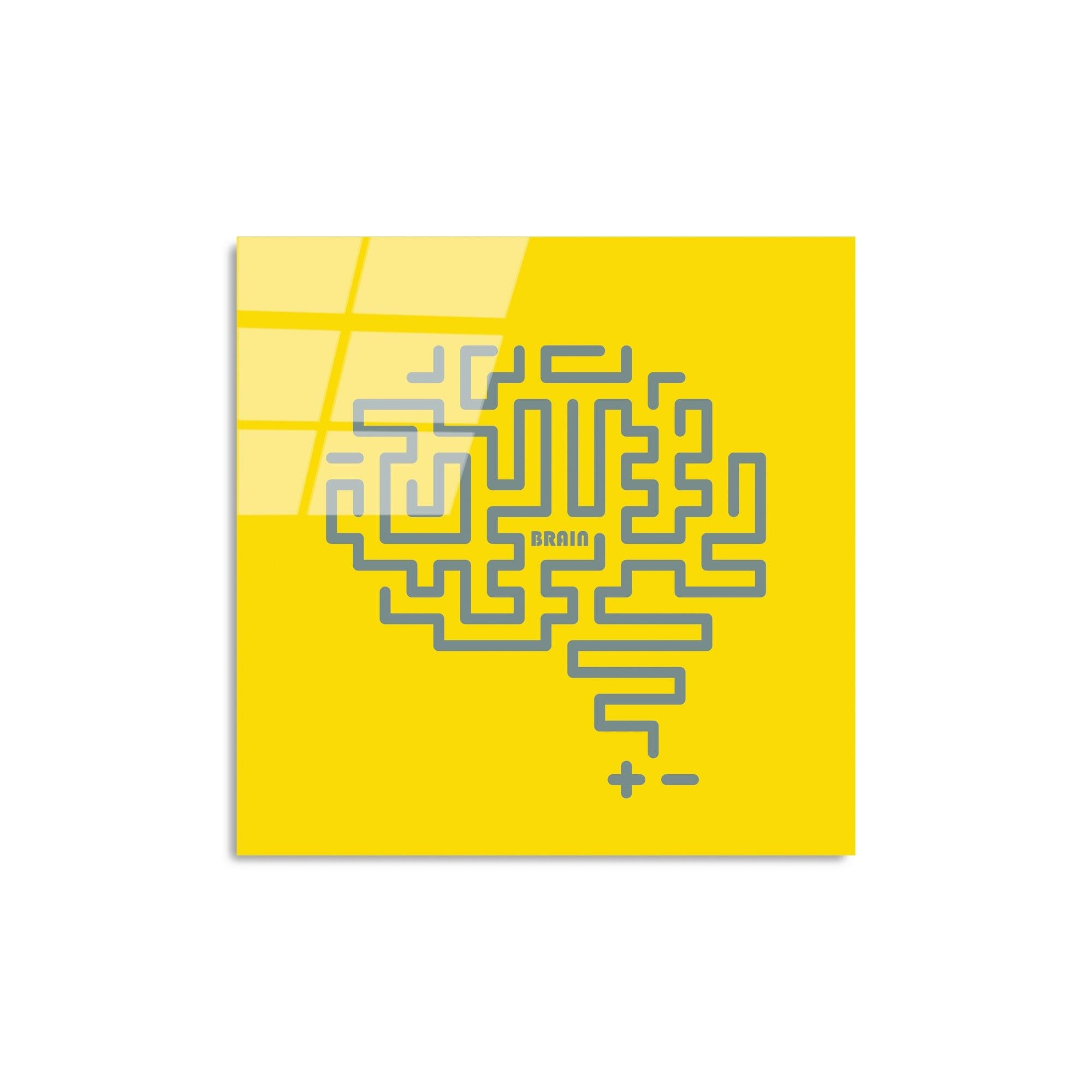 UV-850 Baskılı Cam Kare Duvar Tablosu | ByLamp