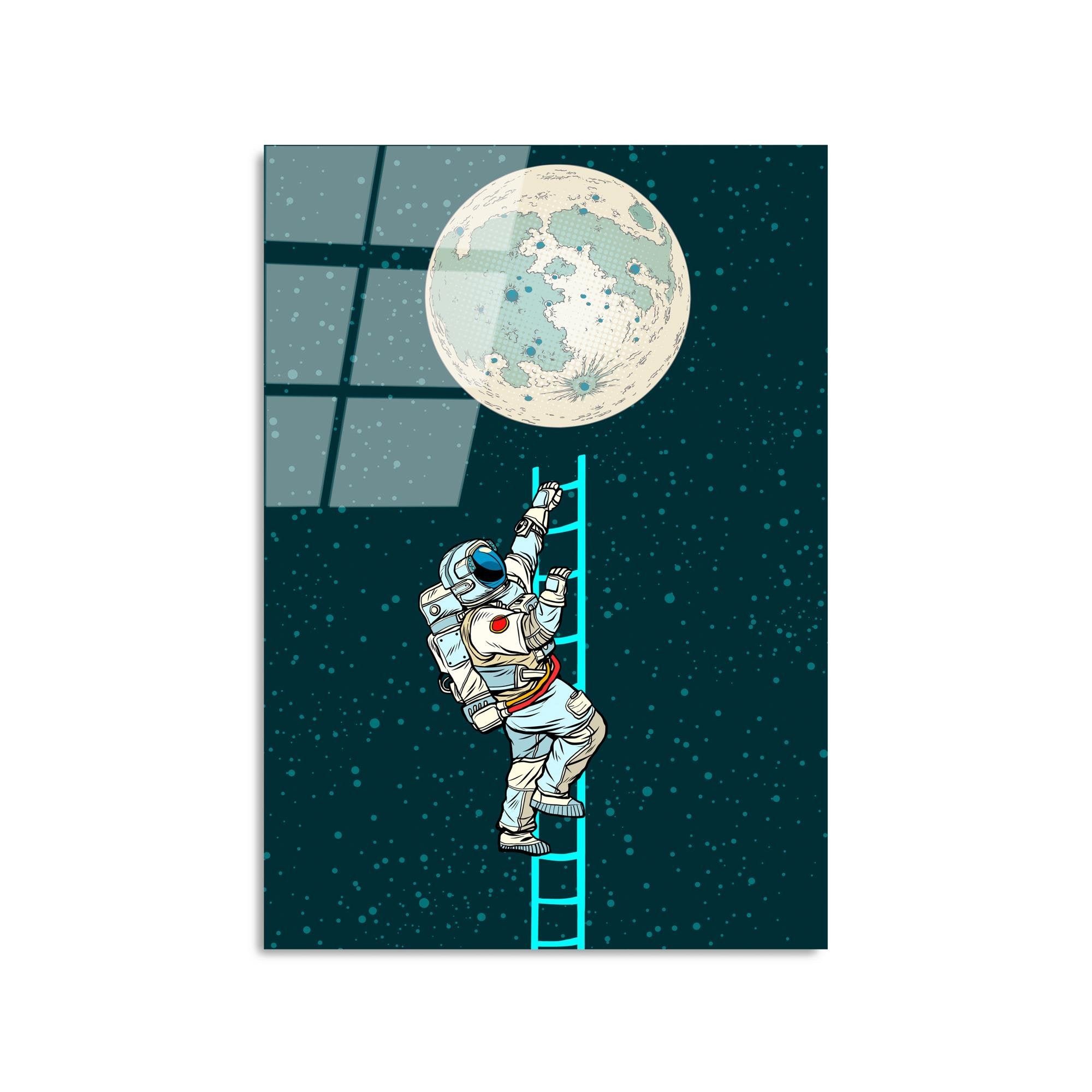 UV-860 Baskılı Cam Dikdörtgen Duvar Tablosu | ByLamp