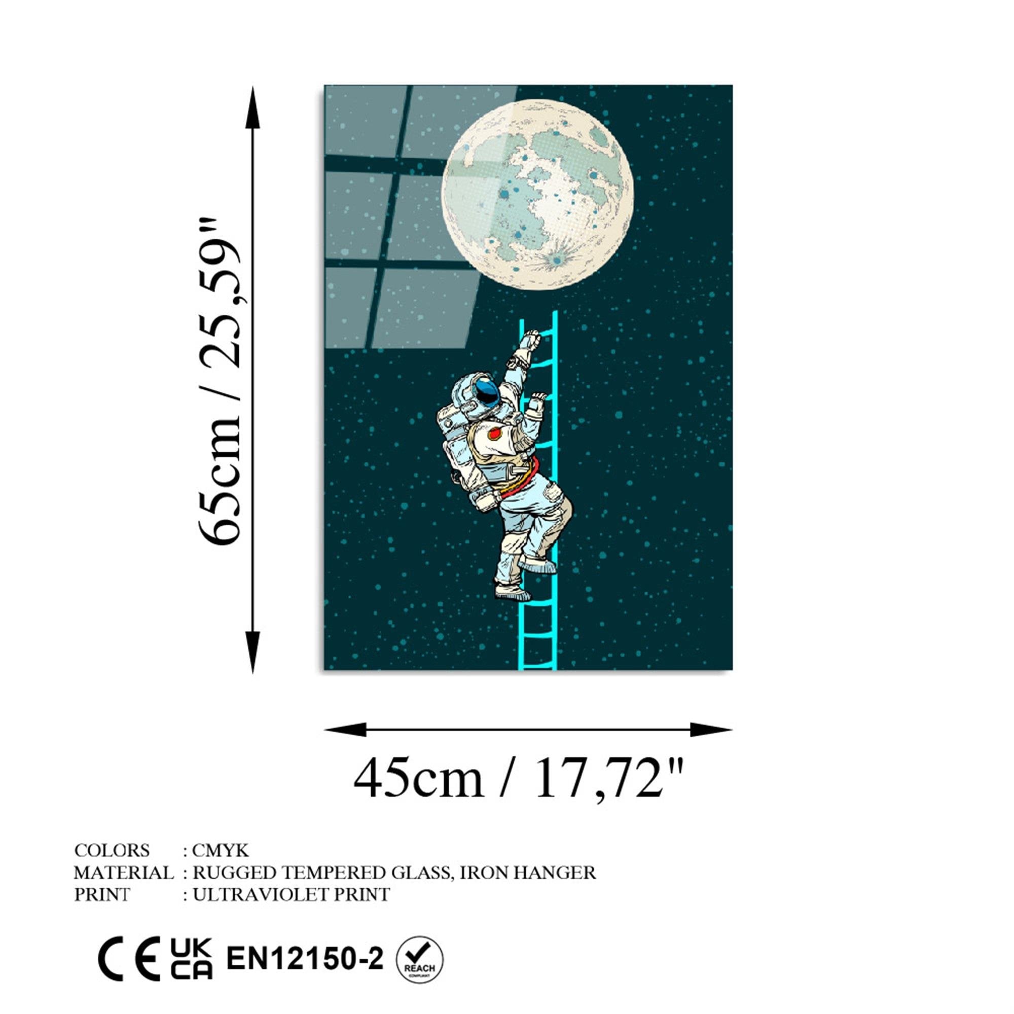 UV-860 Baskılı Cam Dikdörtgen Duvar Tablosu | ByLamp