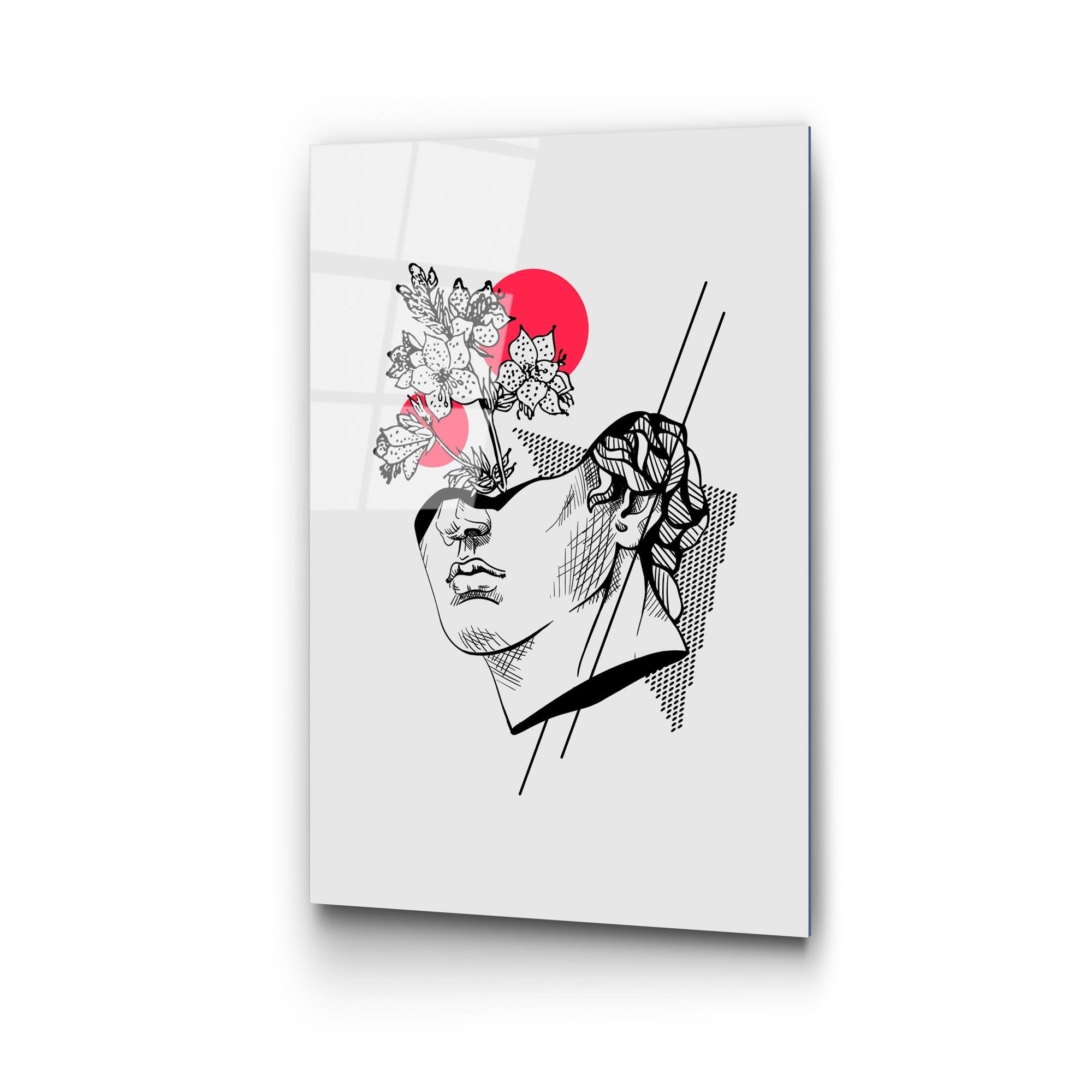 UV-861 Baskılı Cam Dikdörtgen Duvar Tablosu | ByLamp