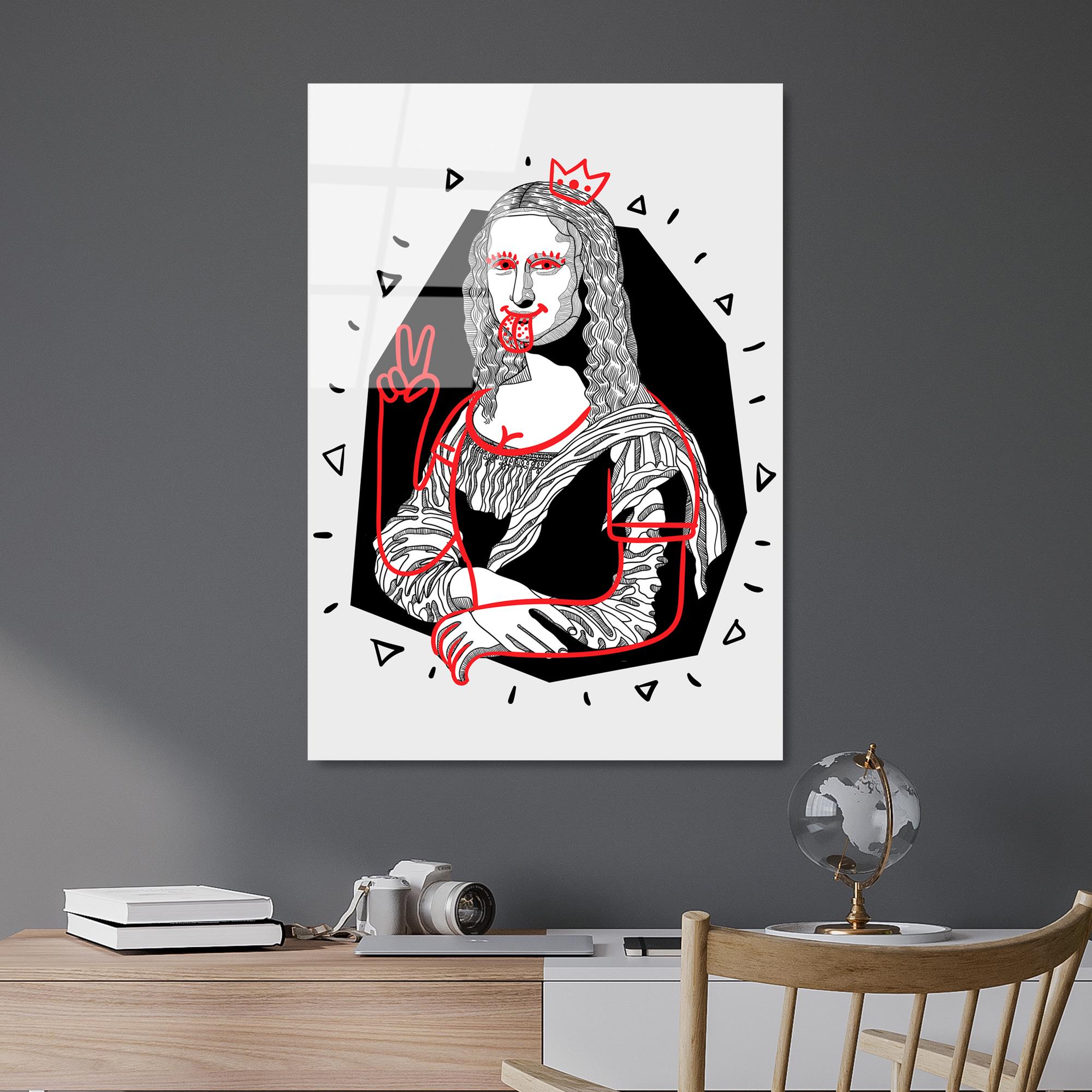 UV-866 Baskılı Cam Dikdörtgen Duvar Tablosu | ByLamp