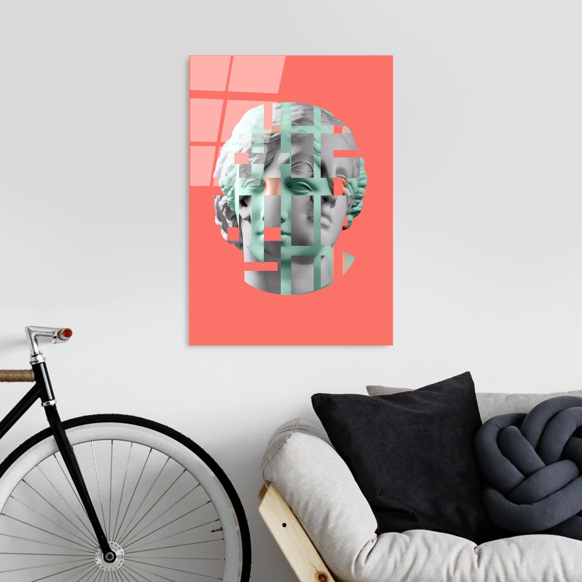 UV-867 Baskılı Cam Dikdörtgen Duvar Tablosu | ByLamp