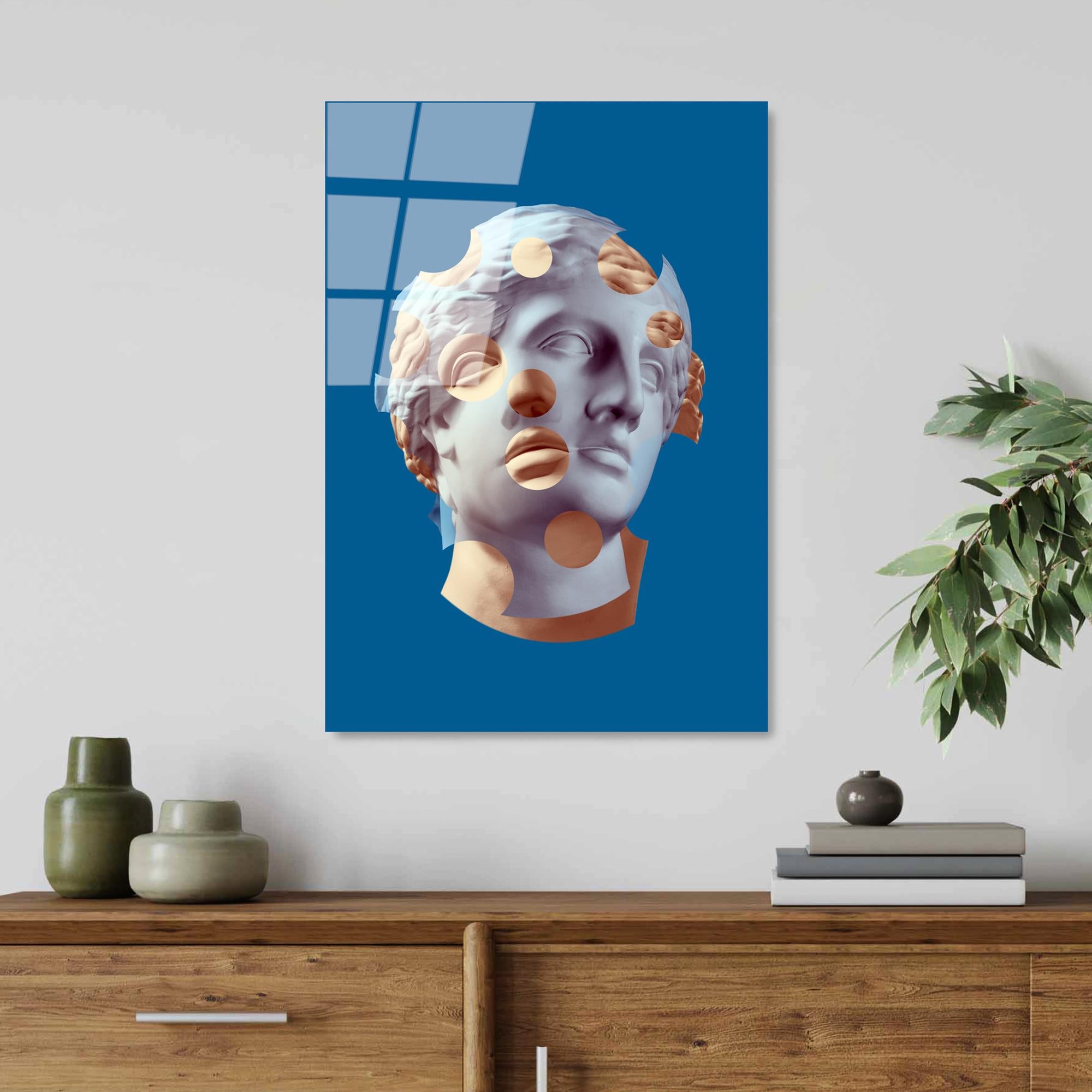 UV-868 Baskılı Cam Dikdörtgen Duvar Tablosu | ByLamp