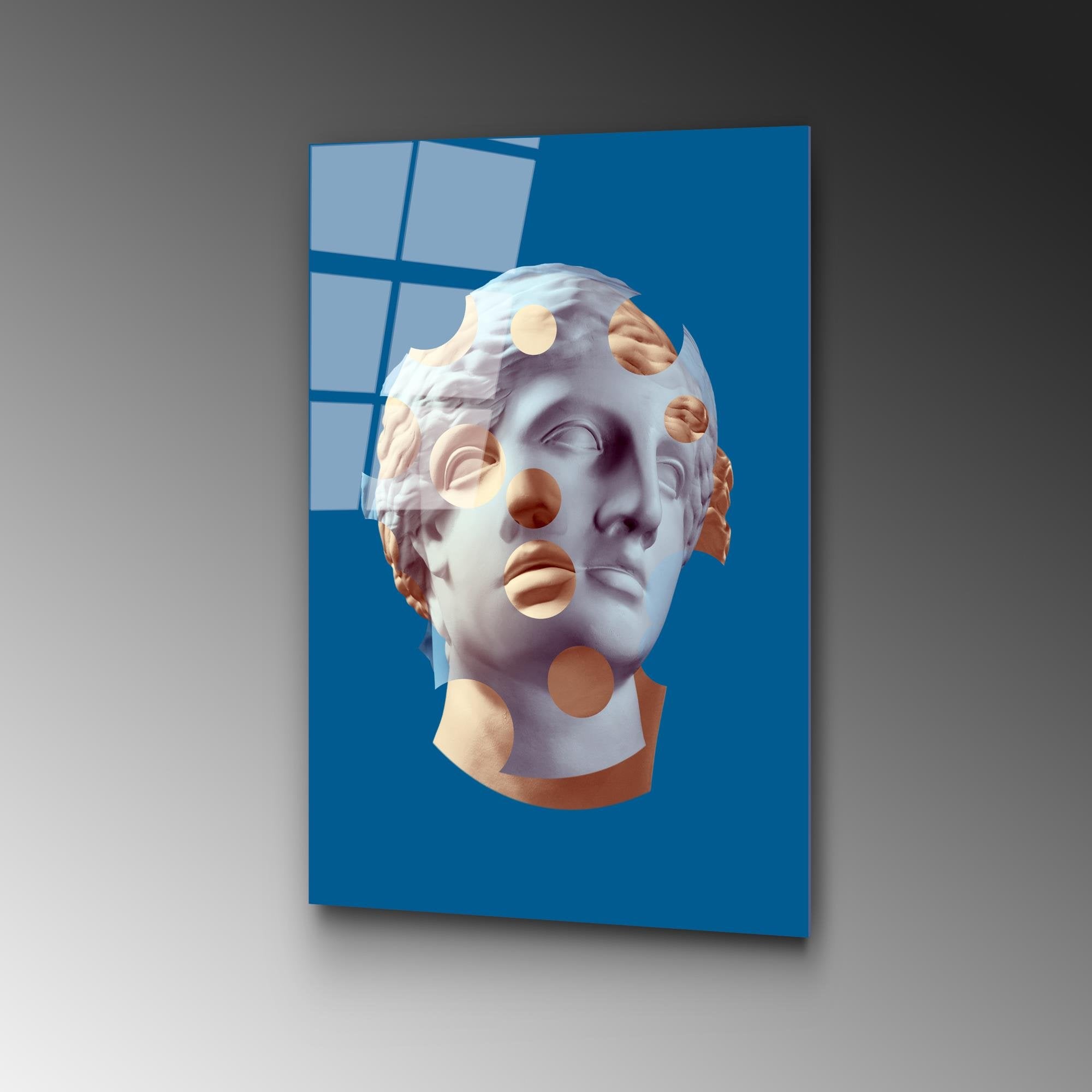 UV-868 Baskılı Cam Dikdörtgen Duvar Tablosu | ByLamp