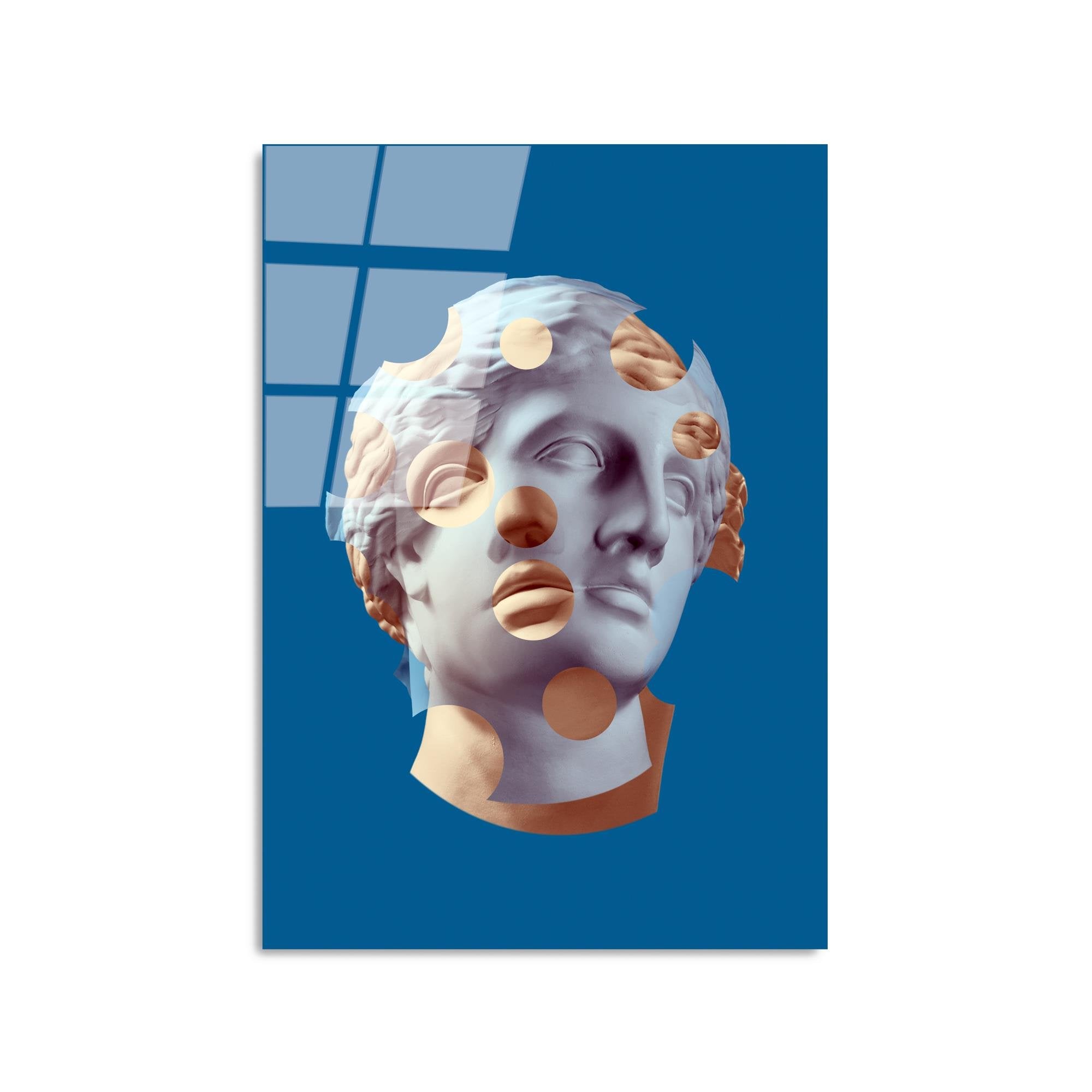 UV-868 Baskılı Cam Dikdörtgen Duvar Tablosu | ByLamp