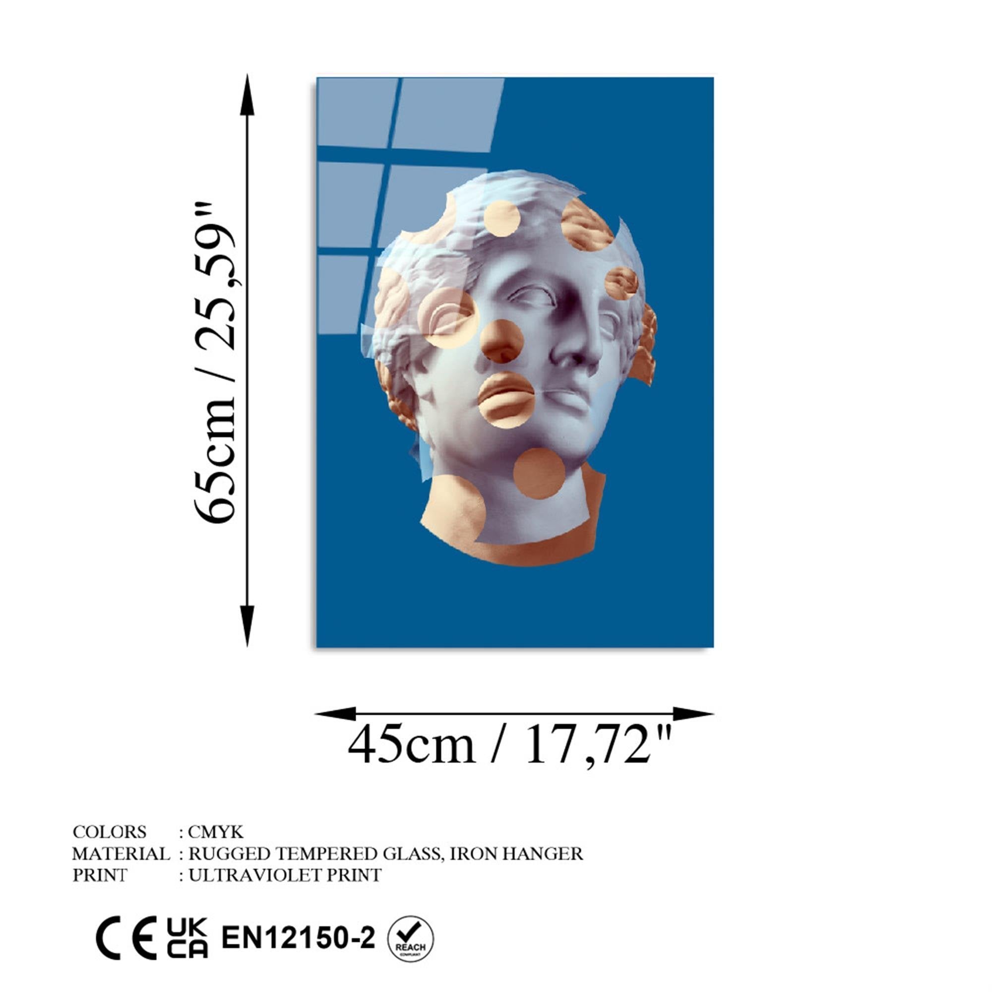 UV-868 Baskılı Cam Dikdörtgen Duvar Tablosu | ByLamp