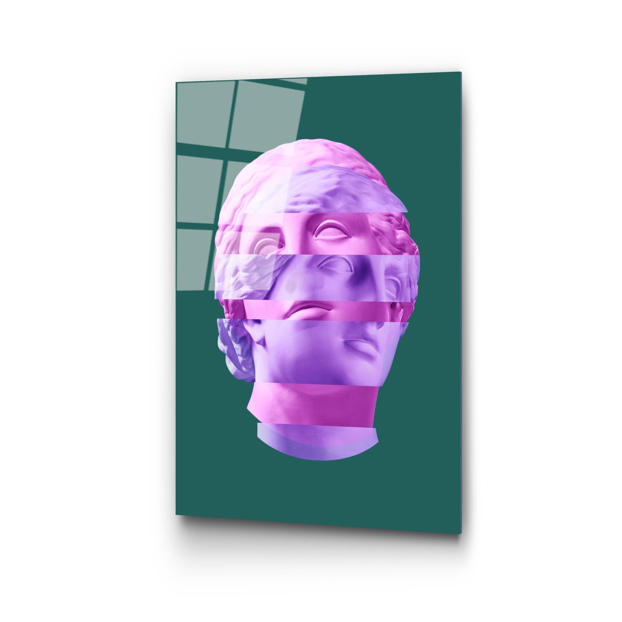 UV-869 Baskılı Cam Dikdörtgen Duvar Tablosu | ByLamp