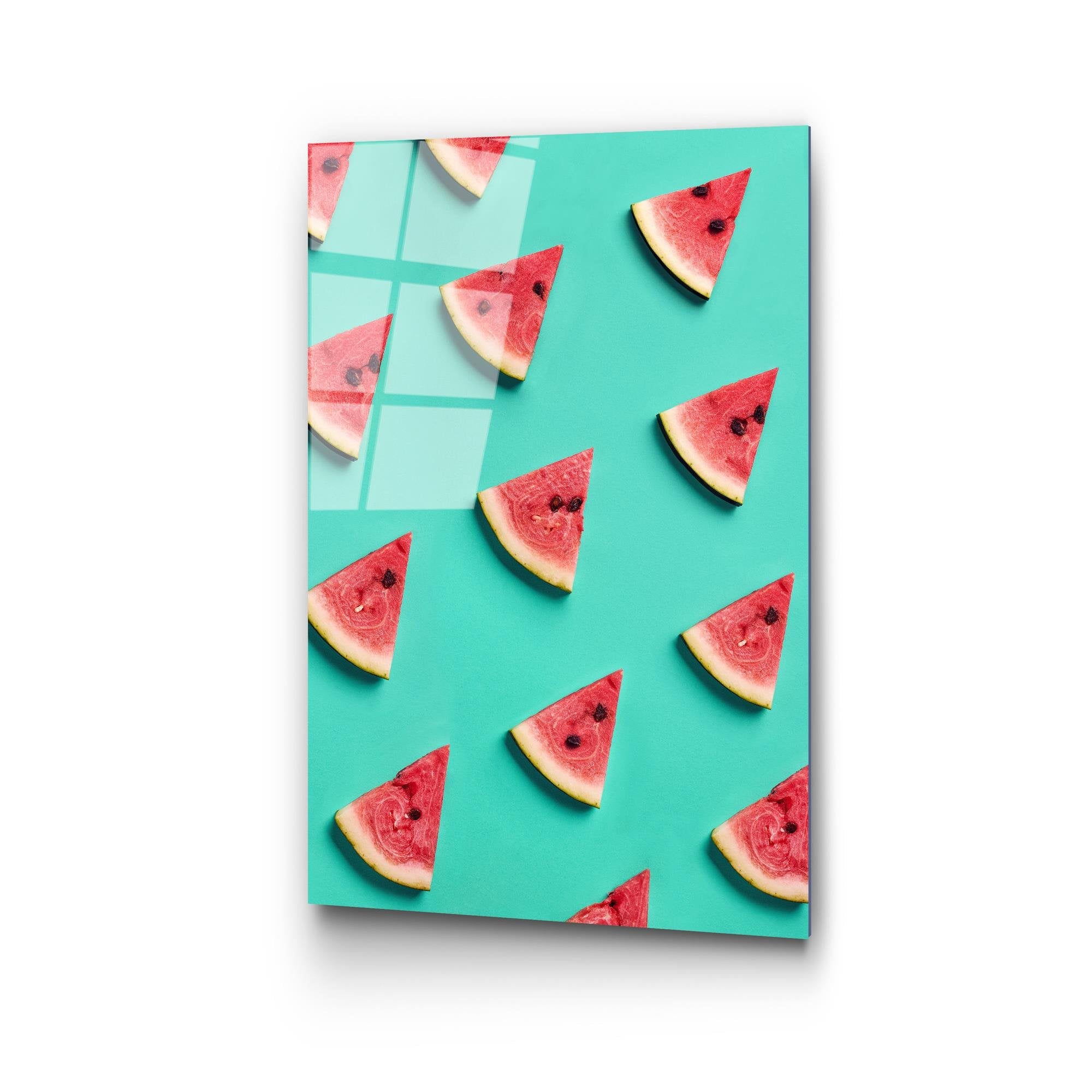 UV-872 Baskılı Cam Dikdörtgen Duvar Tablosu | ByLamp