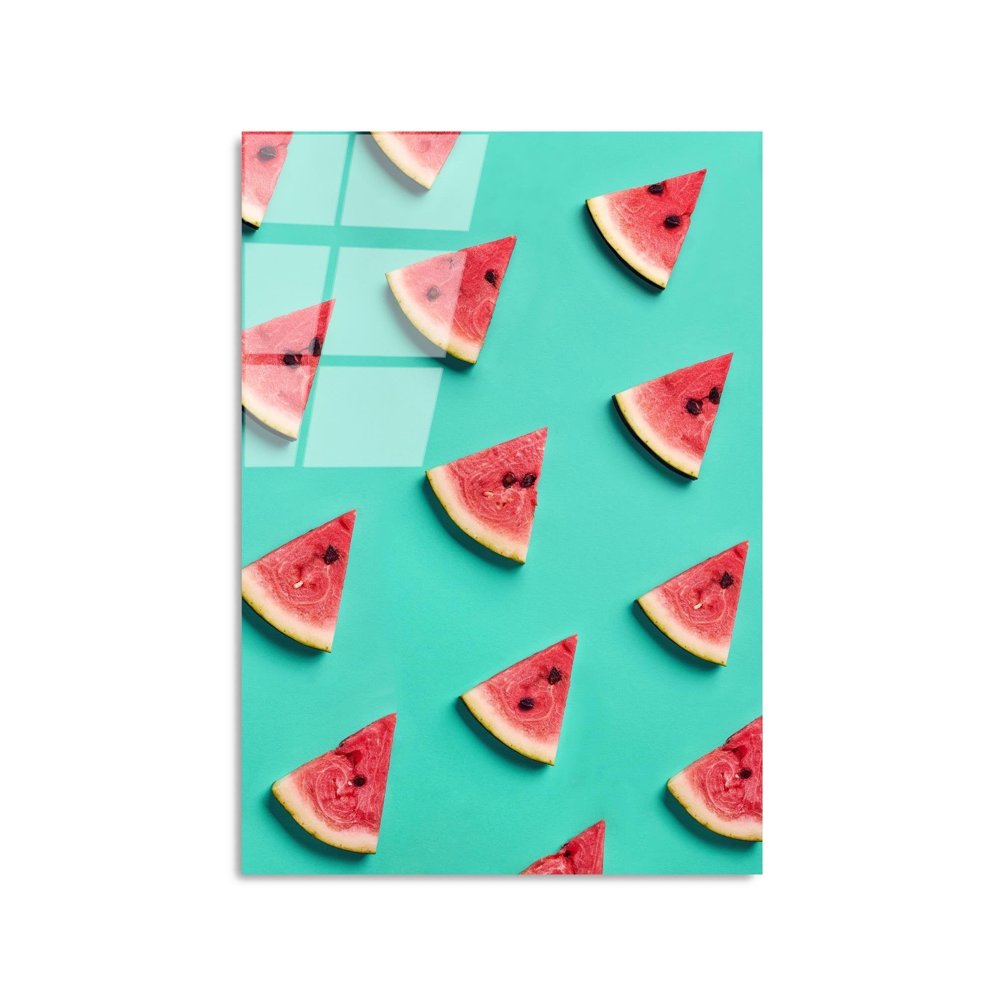 UV-872 Baskılı Cam Dikdörtgen Duvar Tablosu | ByLamp