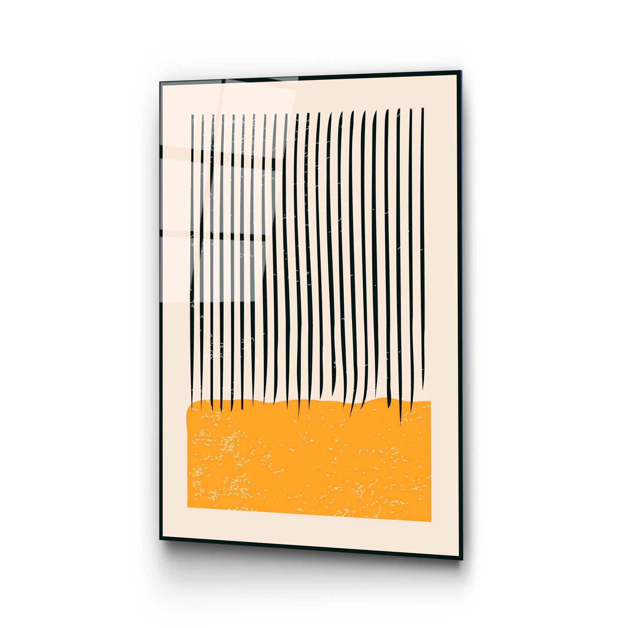 UV-881 Baskılı Cam Dikdörtgen Duvar Tablosu | ByLamp