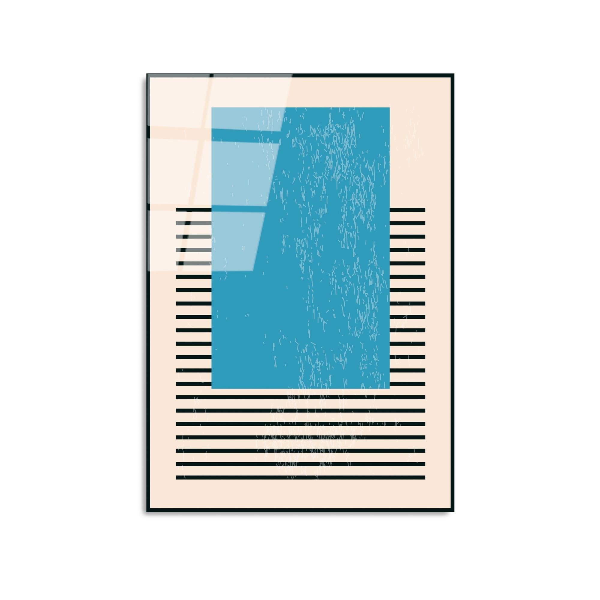 UV-886 Baskılı Cam Dikdörtgen Duvar Tablosu | ByLamp