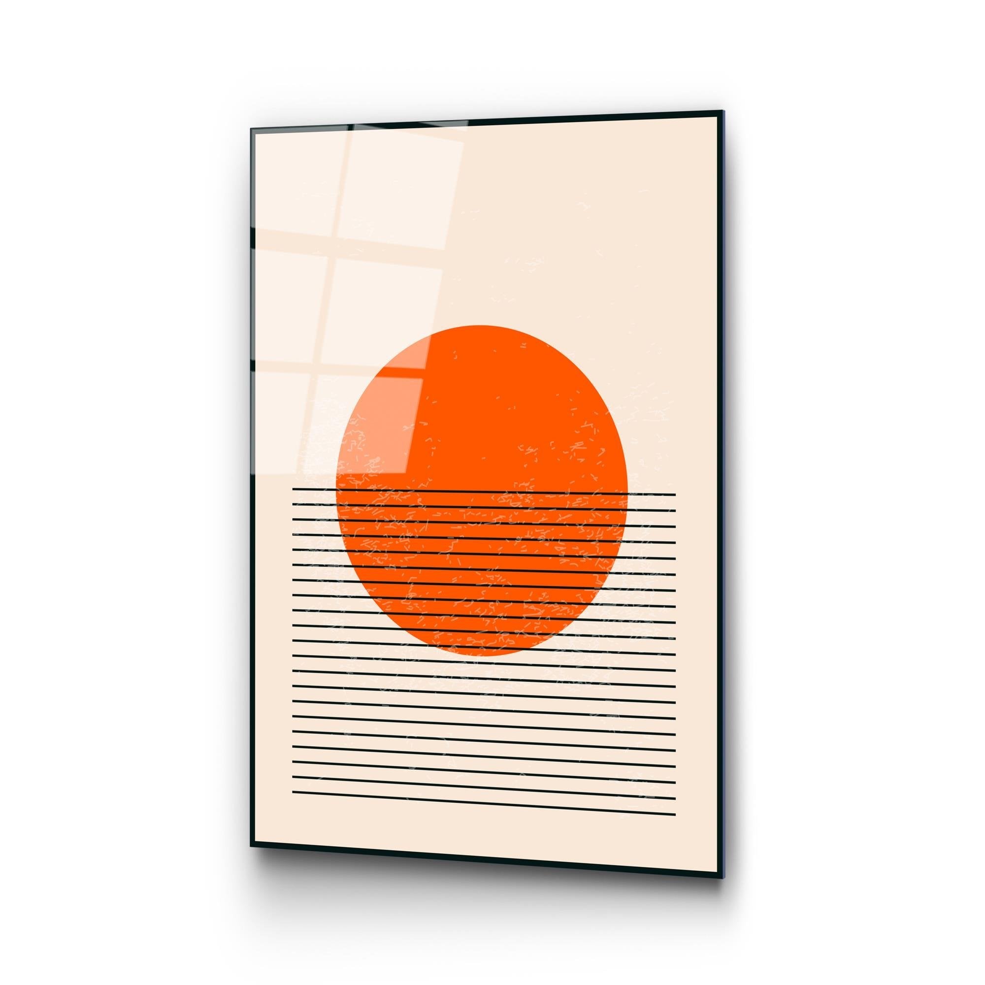 UV-887 Baskılı Cam Dikdörtgen Duvar Tablosu | ByLamp