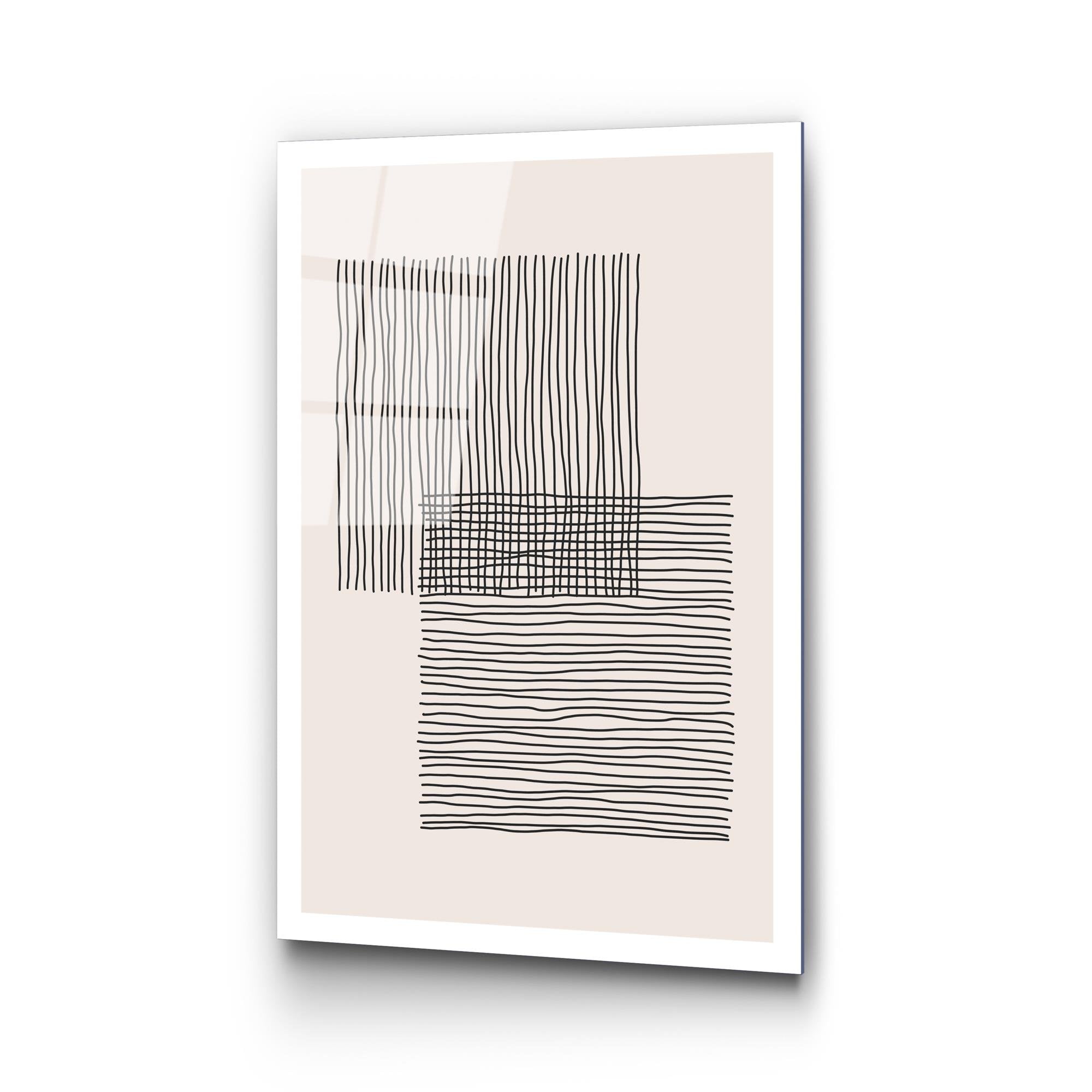 UV-889 Baskılı Cam Dikdörtgen Duvar Tablosu | ByLamp