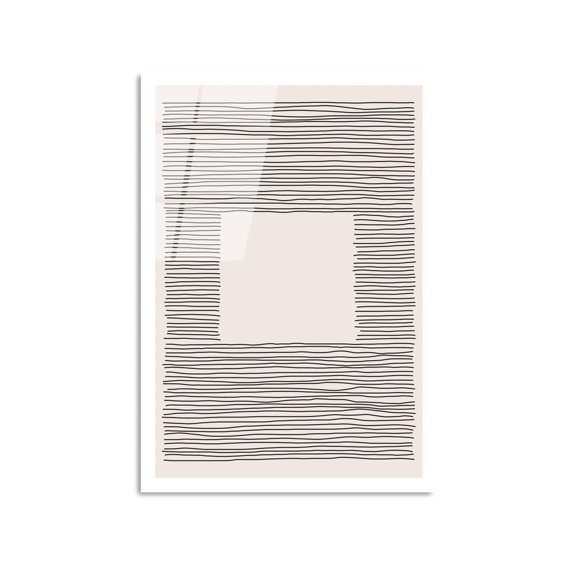 UV-890 Baskılı Cam Dikdörtgen Duvar Tablosu | ByLamp