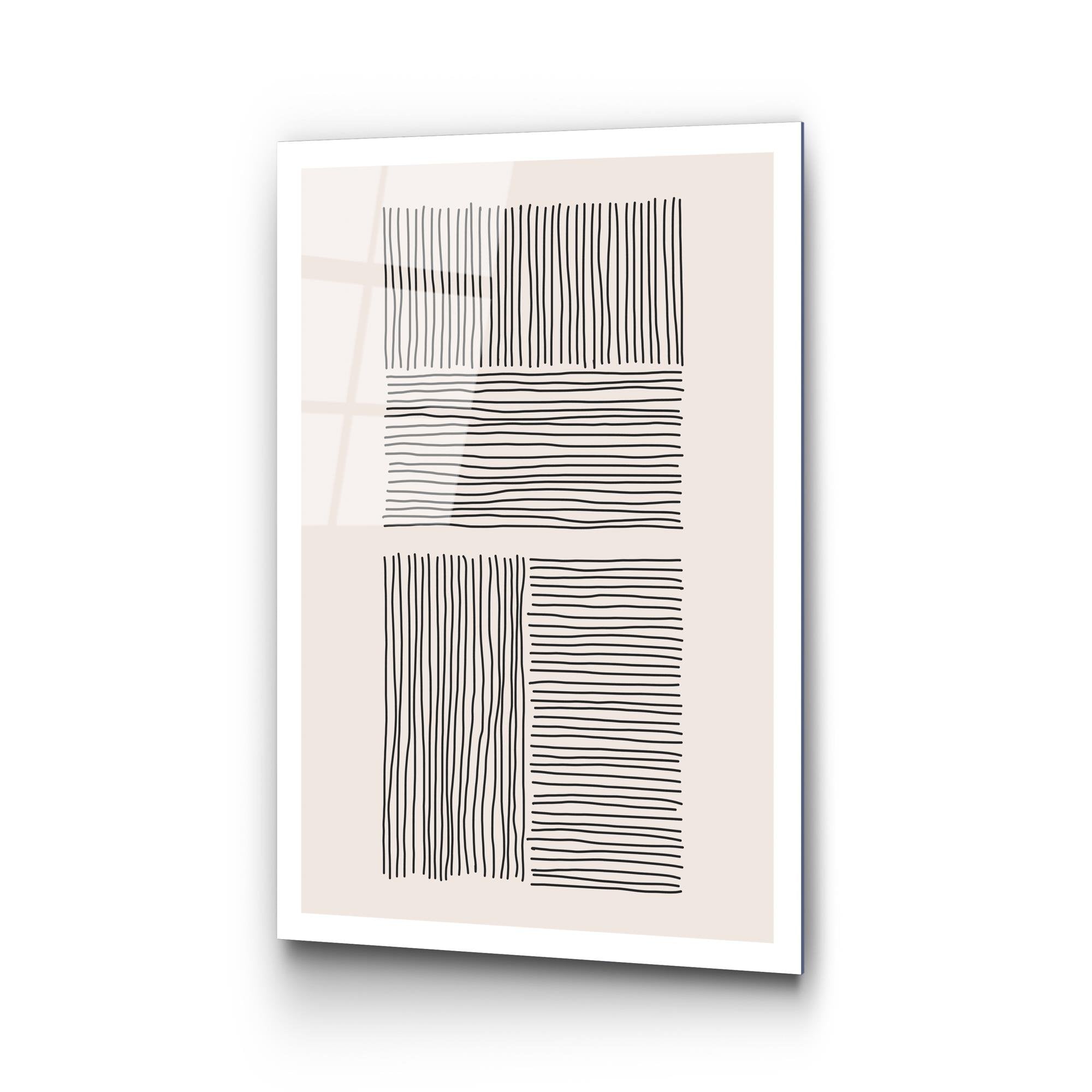 UV-891 Baskılı Cam Dikdörtgen Duvar Tablosu | ByLamp