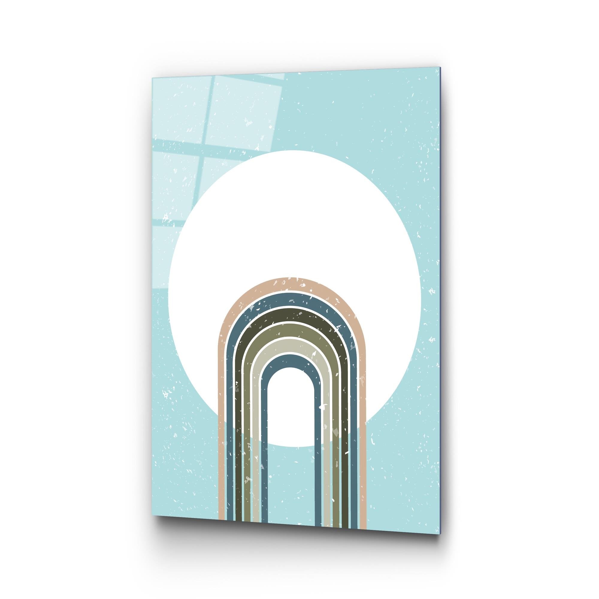 UV-893 Baskılı Cam Dikdörtgen Duvar Tablosu | ByLamp