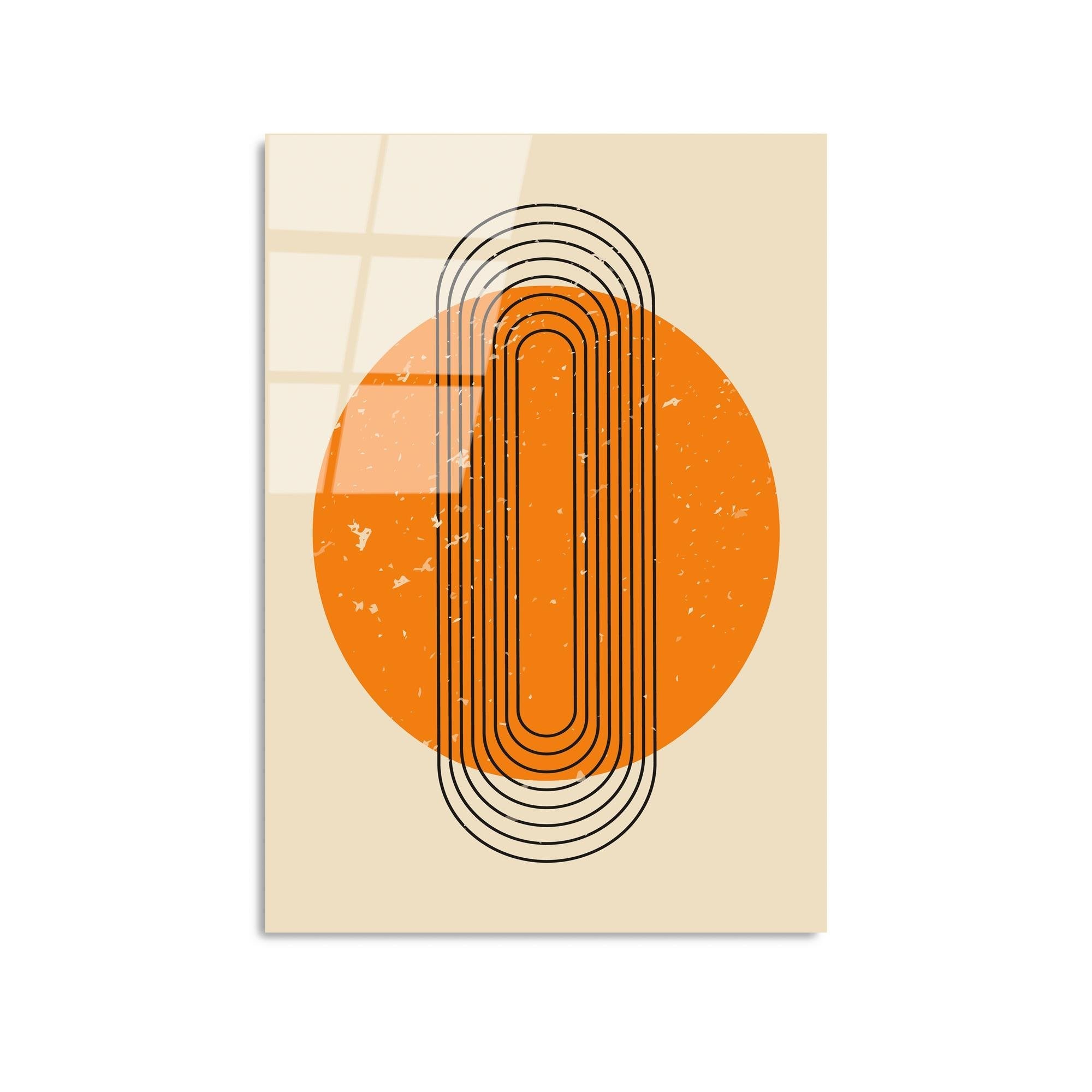 UV-894 Baskılı Cam Dikdörtgen Duvar Tablosu | ByLamp