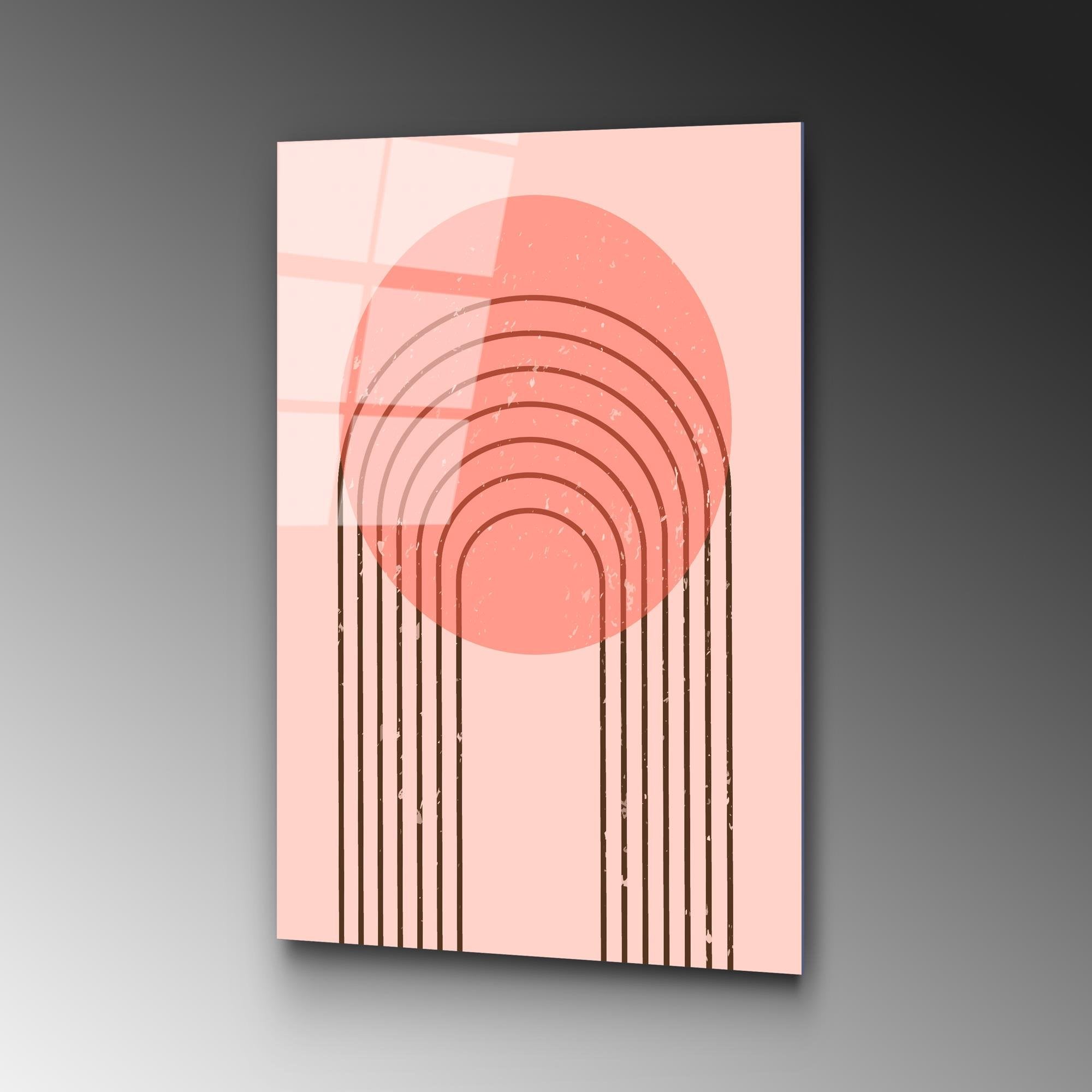 UV-895 Baskılı Cam Dikdörtgen Duvar Tablosu | ByLamp