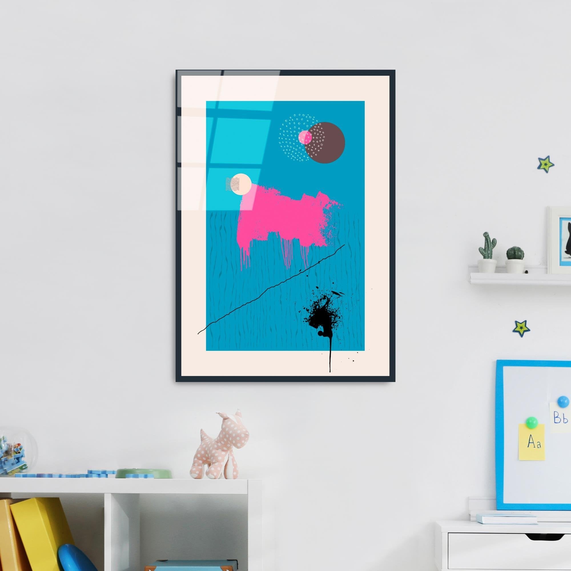 UV-900 Baskılı Cam Dikdörtgen Duvar Tablosu | ByLamp