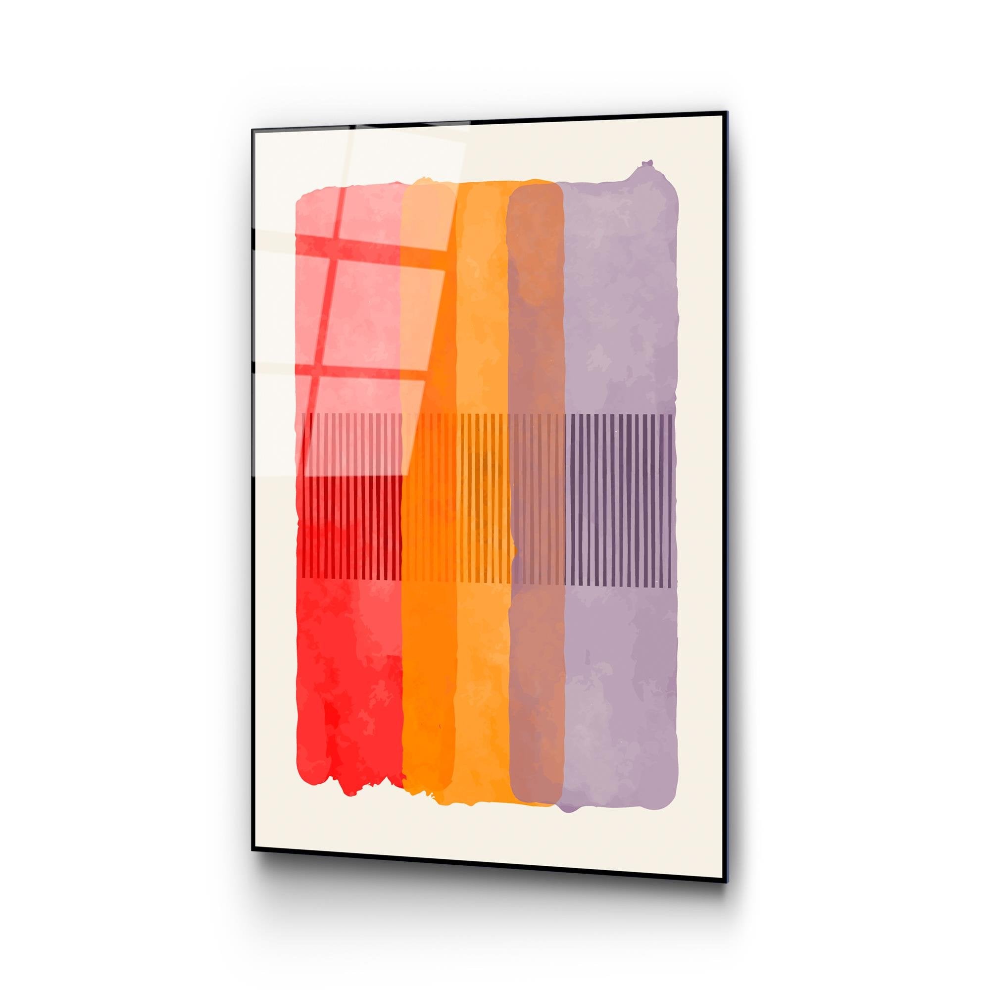 UV-921 Baskılı Cam Dikdörtgen Duvar Tablosu | ByLamp