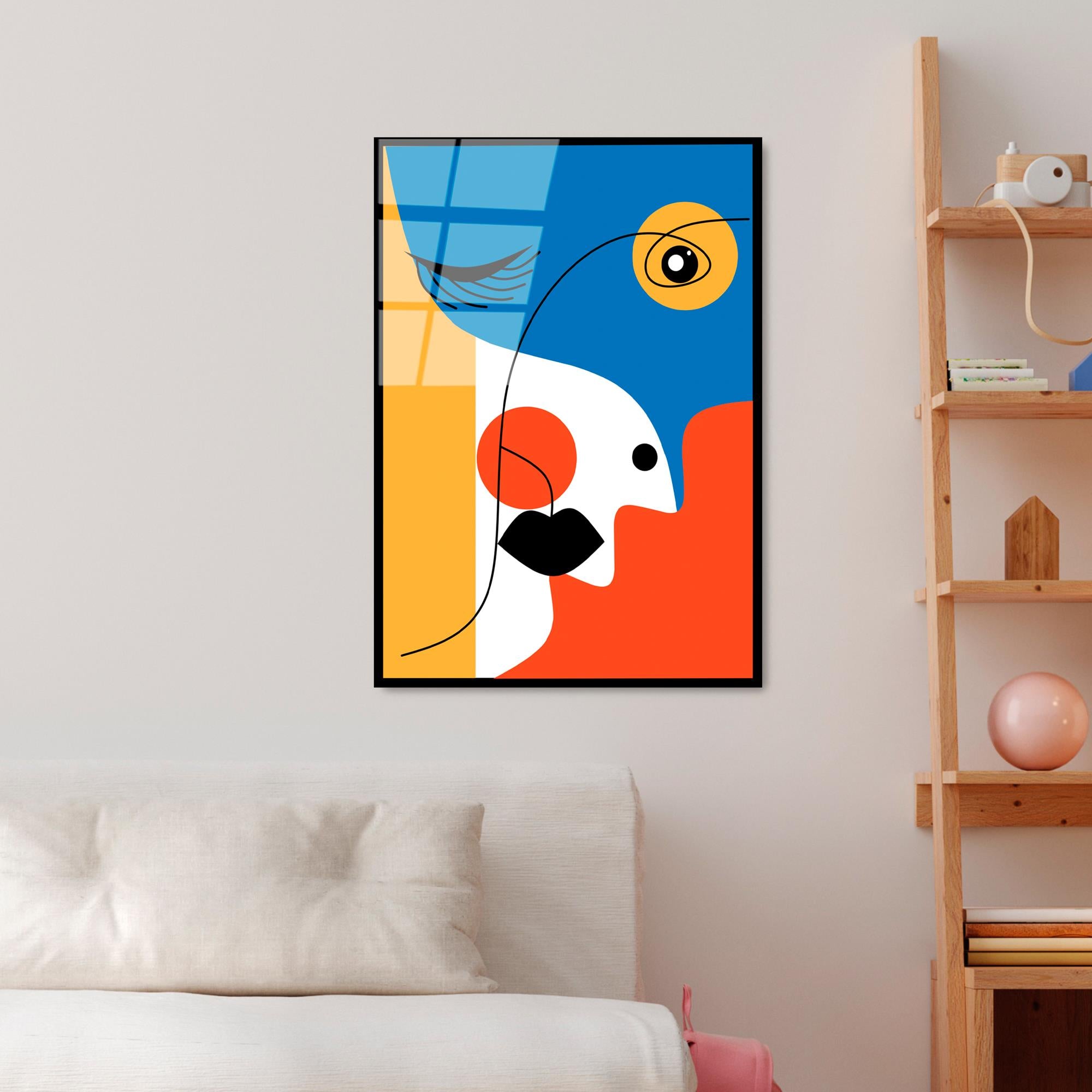 UV-922 Baskılı Cam Dikdörtgen Duvar Tablosu | ByLamp