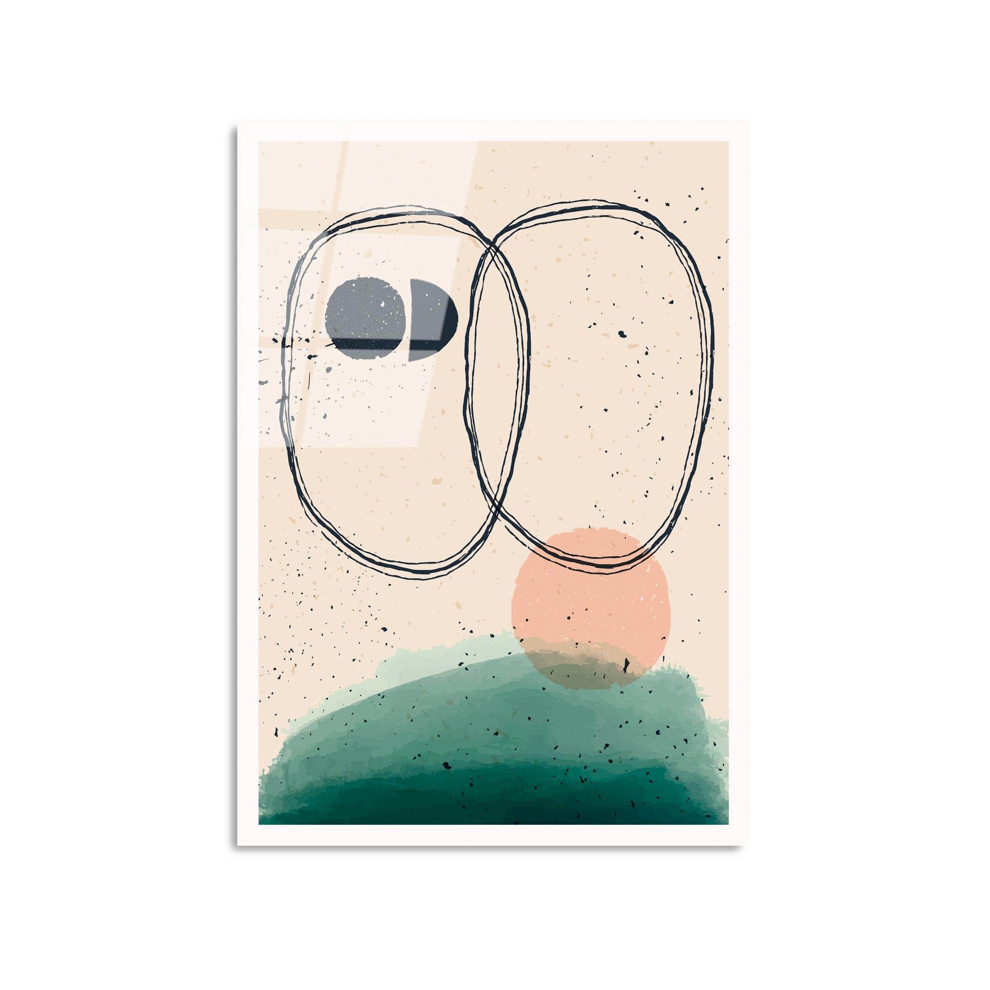 UV-927 Baskılı Cam Dikdörtgen Duvar Tablosu | ByLamp