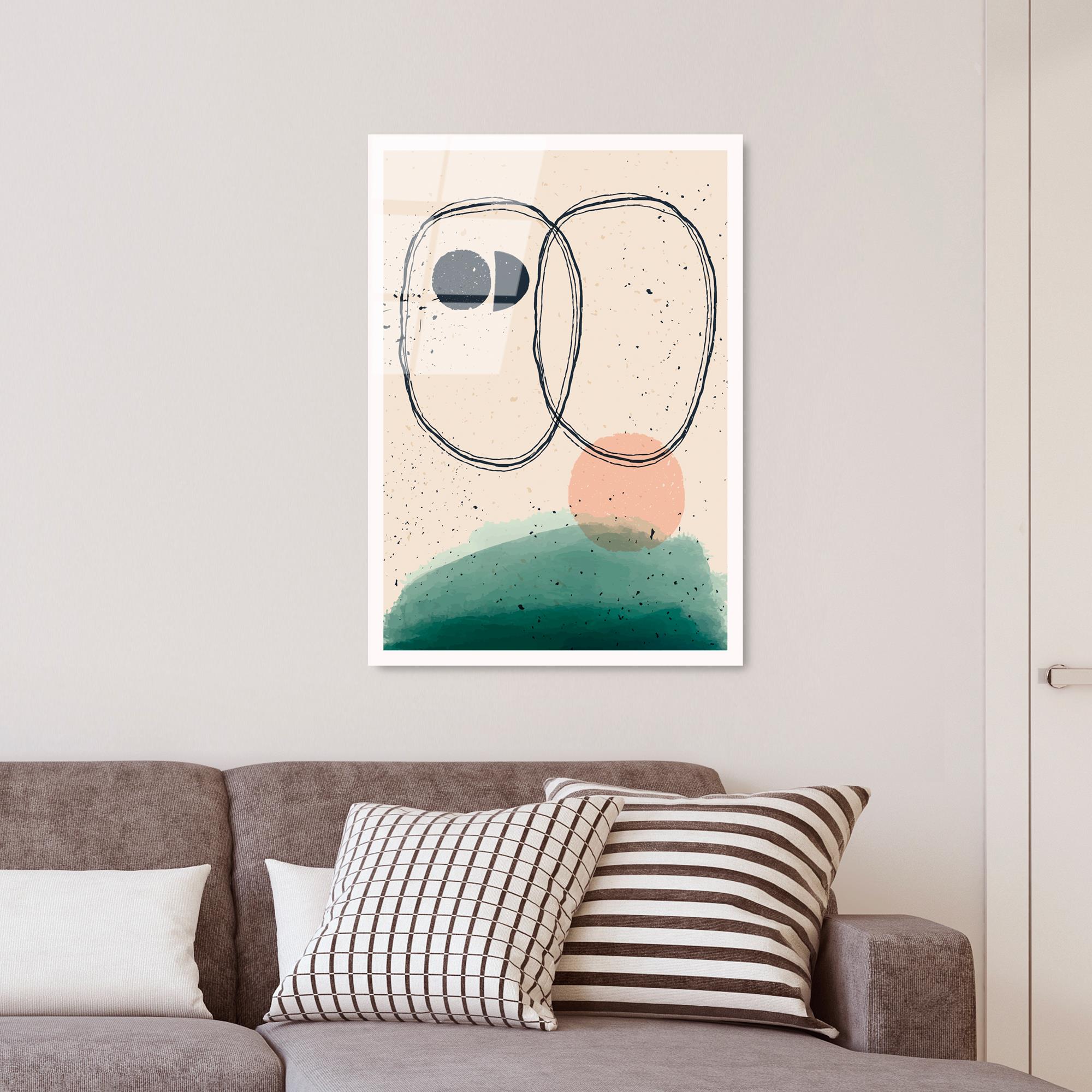 UV-927 Baskılı Cam Dikdörtgen Duvar Tablosu | ByLamp