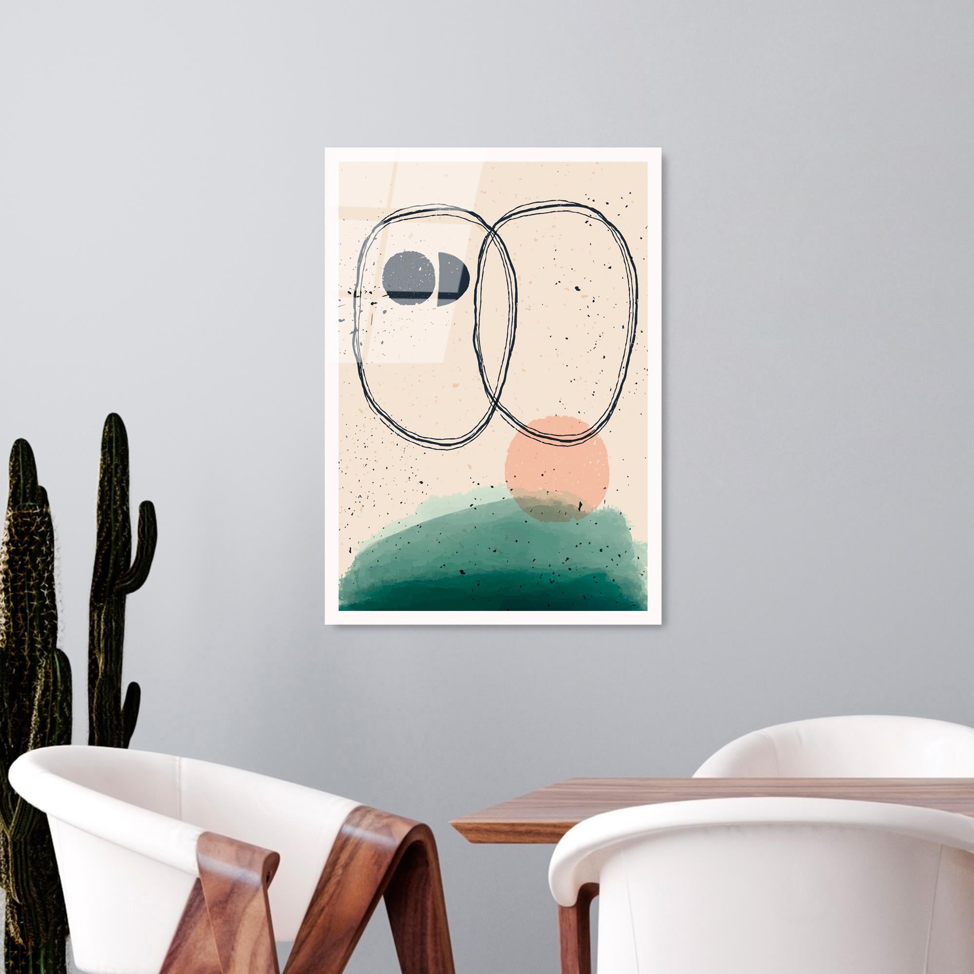 UV-927 Baskılı Cam Dikdörtgen Duvar Tablosu | ByLamp