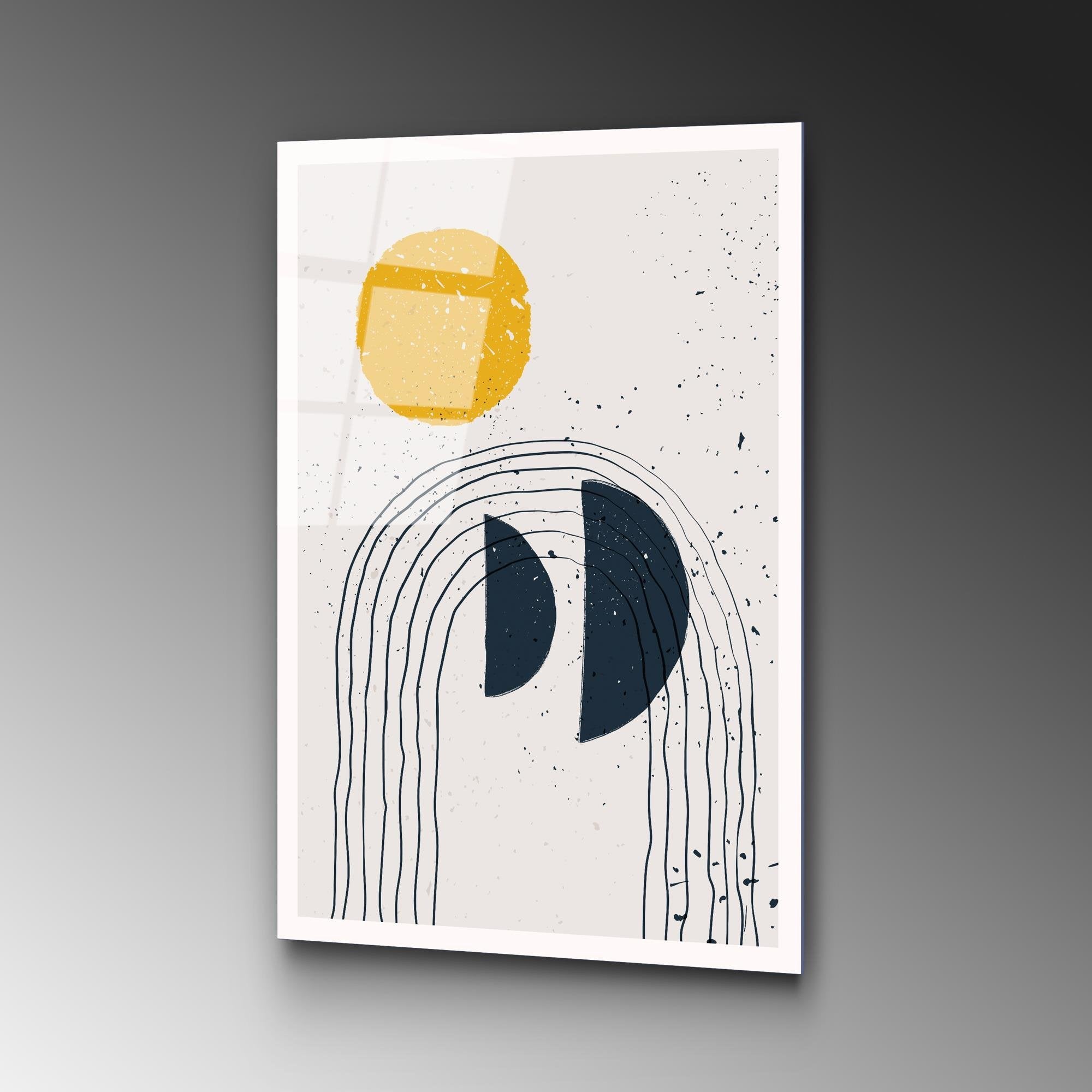 UV-930 Baskılı Cam Dikdörtgen Duvar Tablosu | ByLamp