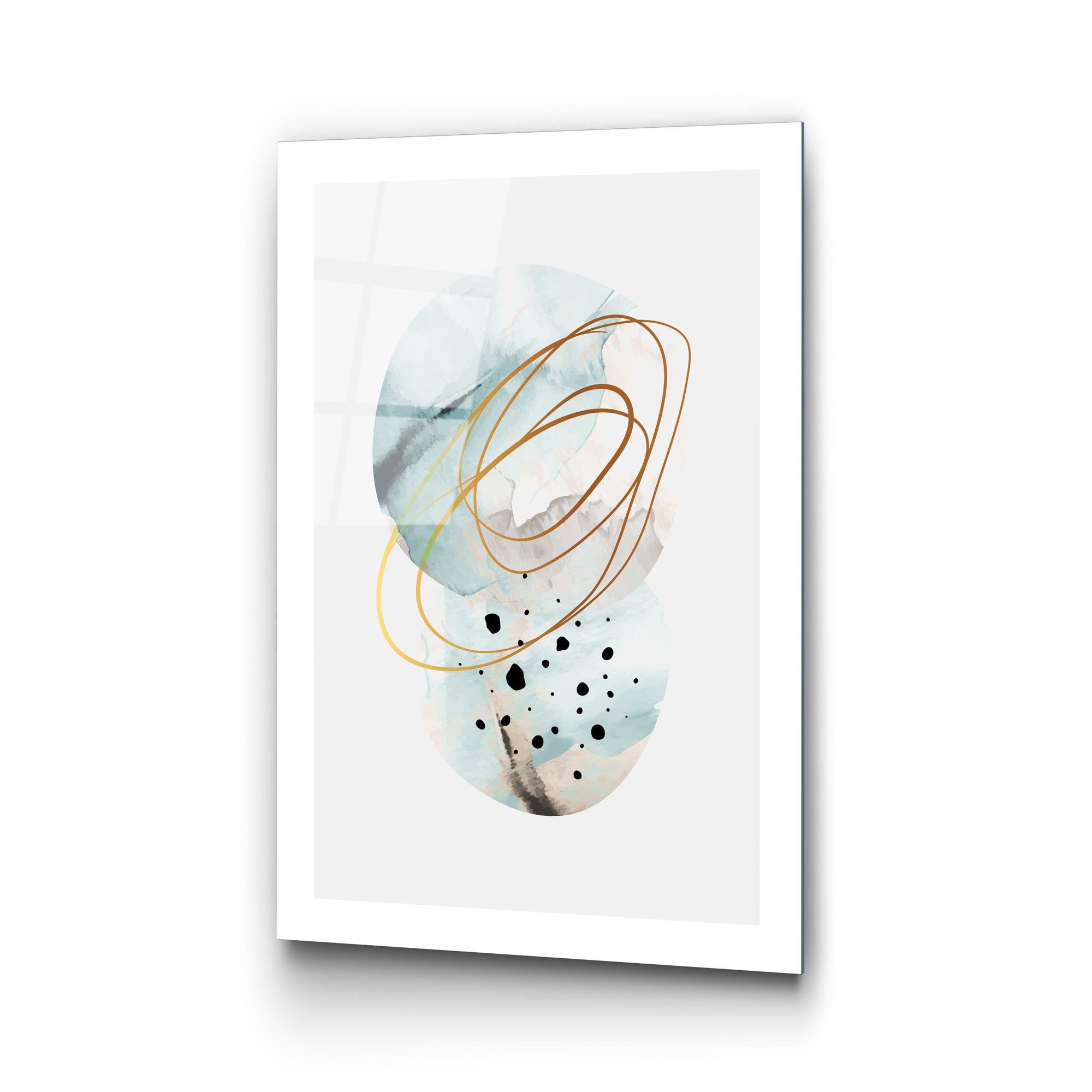 UV-963 Baskılı Cam Dikdörtgen Duvar Tablosu | ByLamp