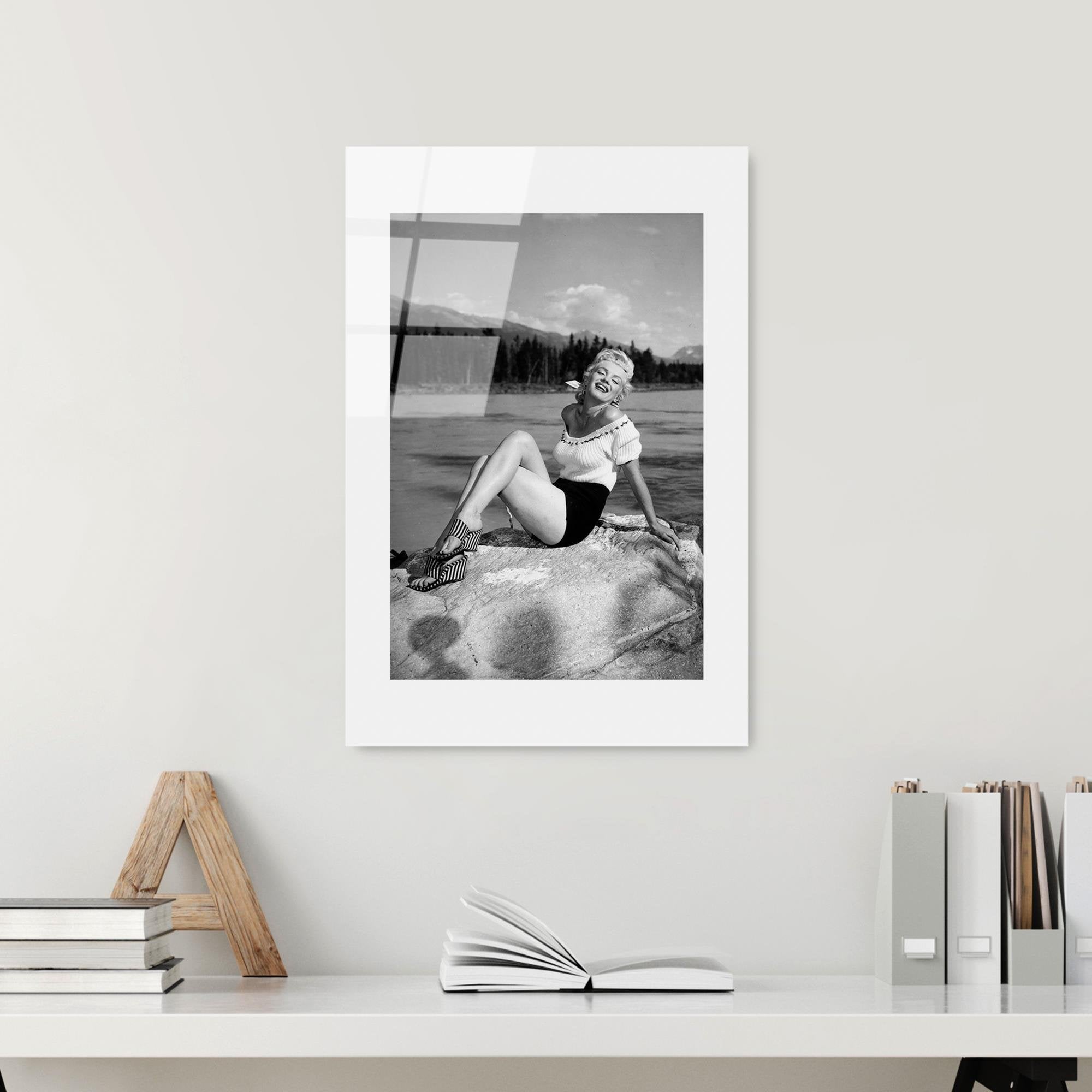 UV-972 Baskılı Cam Dikdörtgen Duvar Tablosu | ByLamp