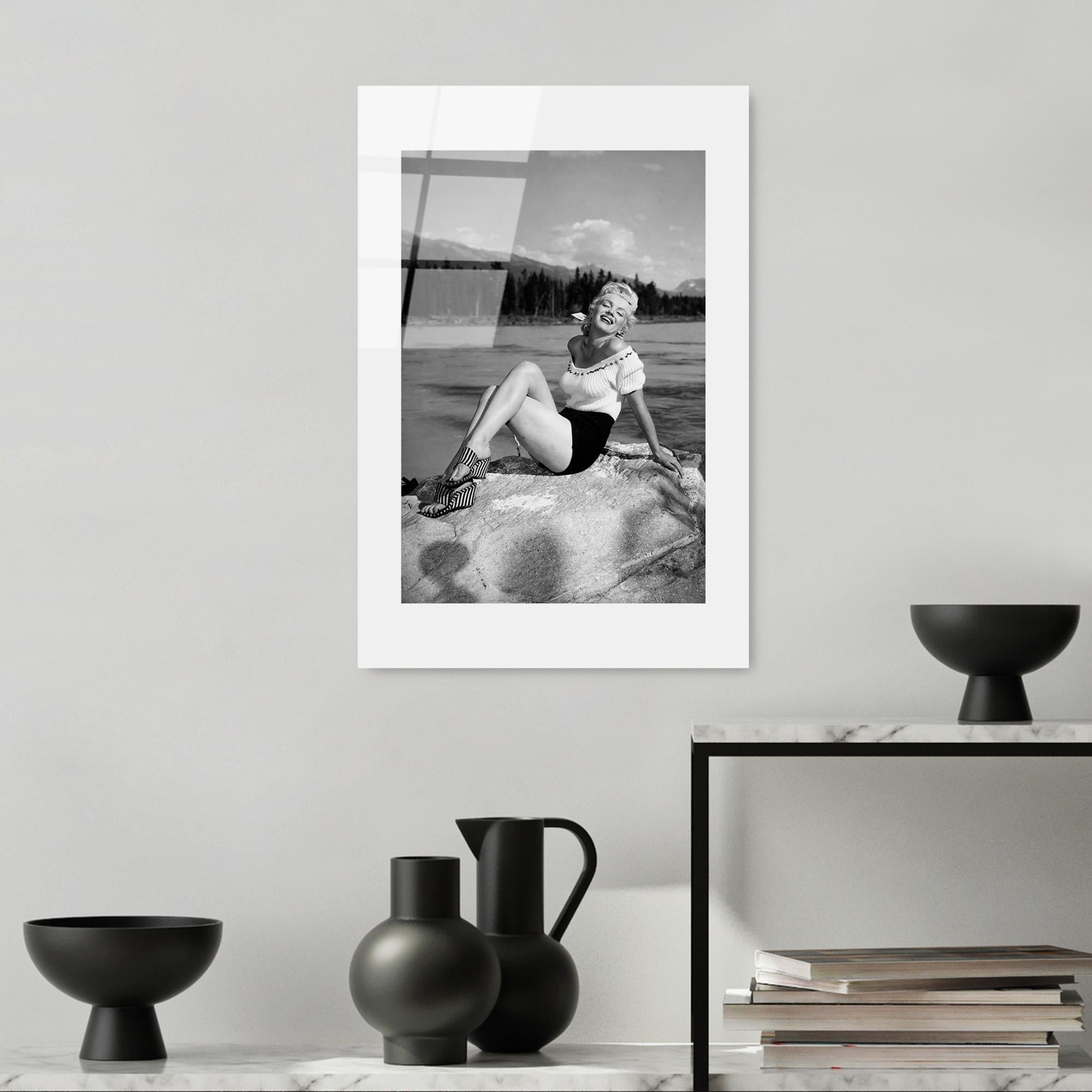 UV-972 Baskılı Cam Dikdörtgen Duvar Tablosu | ByLamp