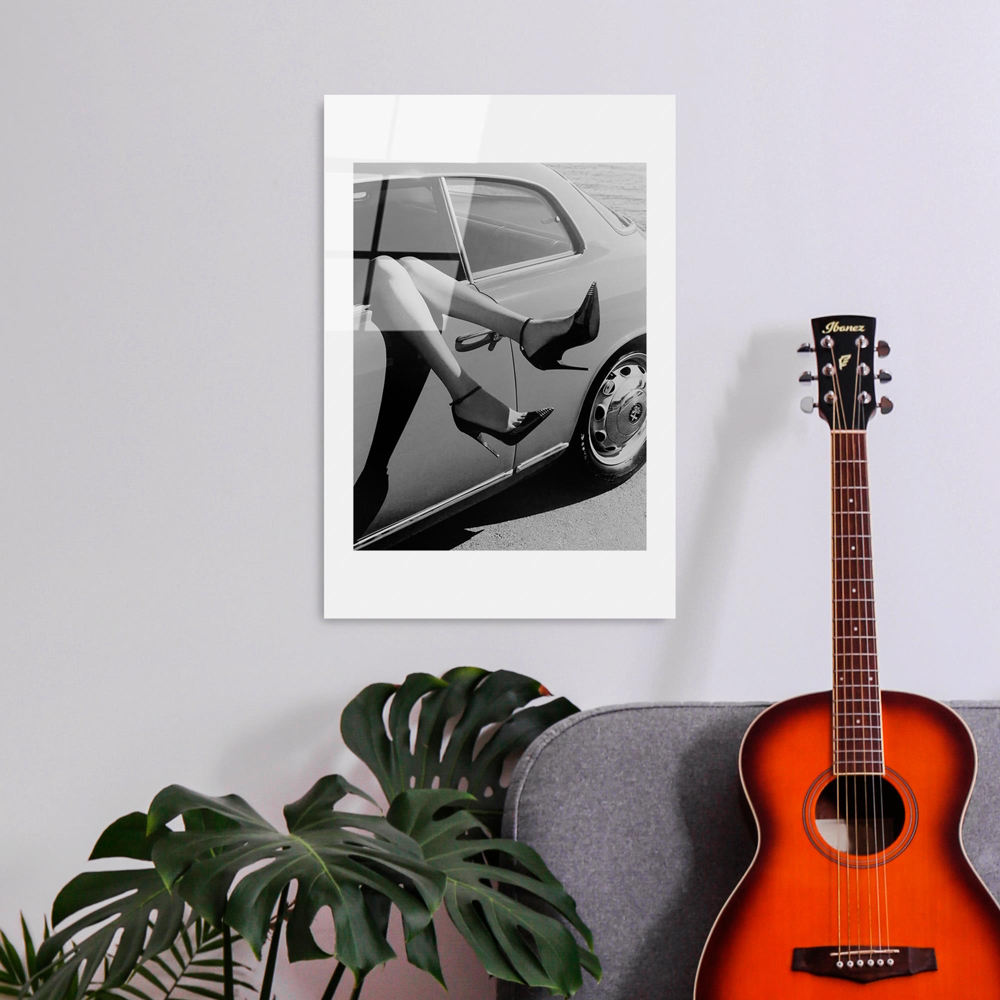 UV-974 Baskılı Cam Dikdörtgen Duvar Tablosu | ByLamp