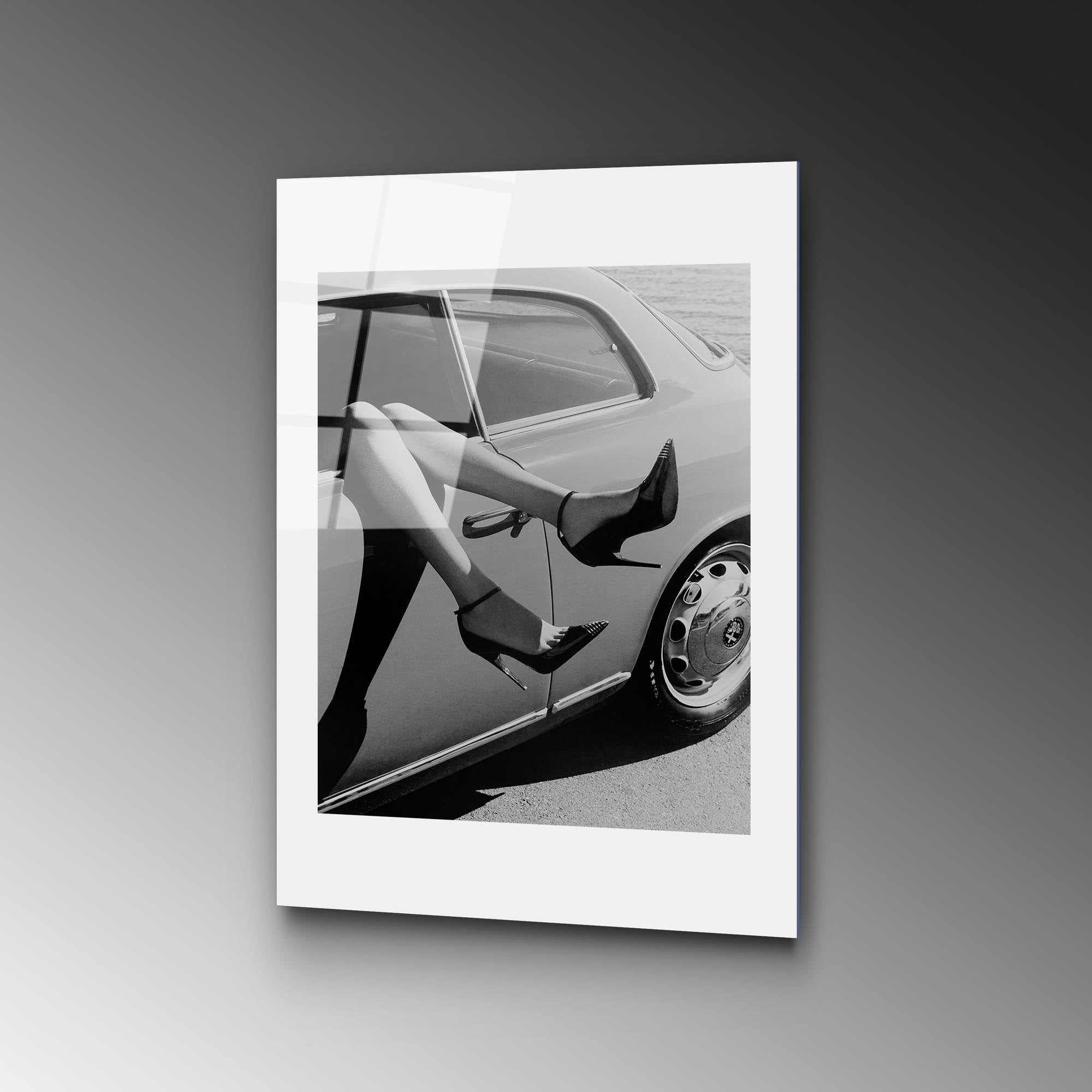 UV-974 Baskılı Cam Dikdörtgen Duvar Tablosu | ByLamp