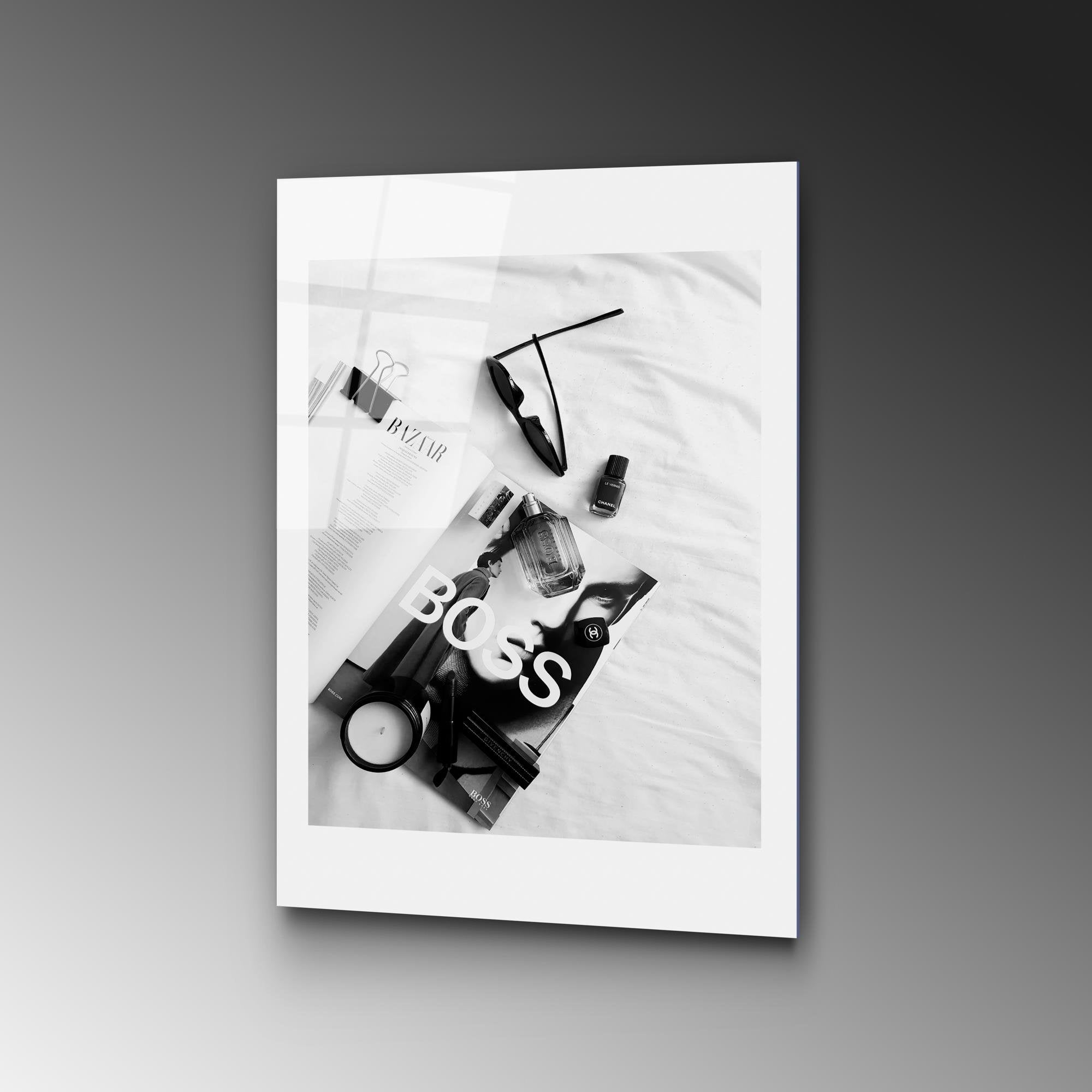 UV-975 Baskılı Cam Dikdörtgen Duvar Tablosu | ByLamp