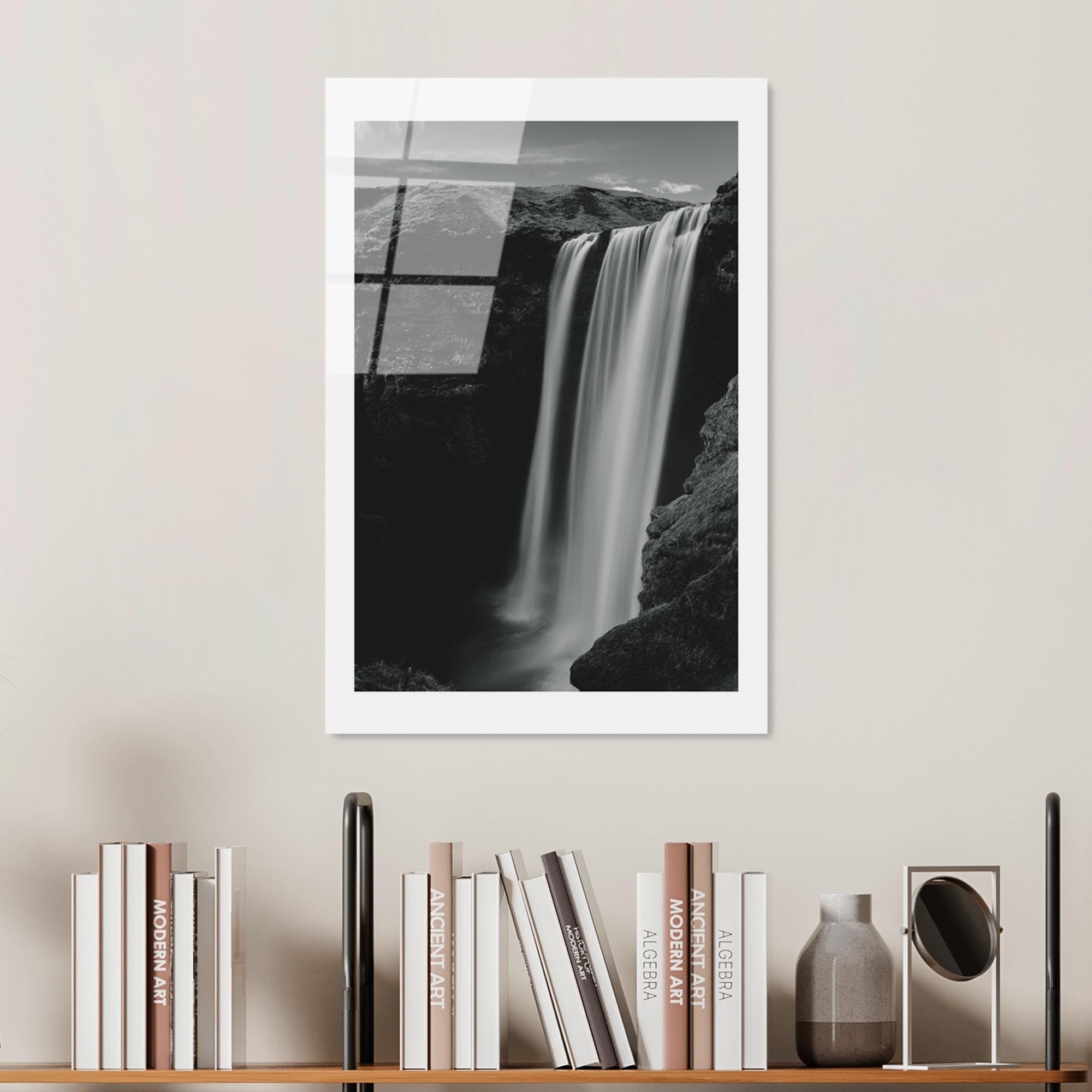 UV-976 Baskılı Cam Dikdörtgen Duvar Tablosu | ByLamp